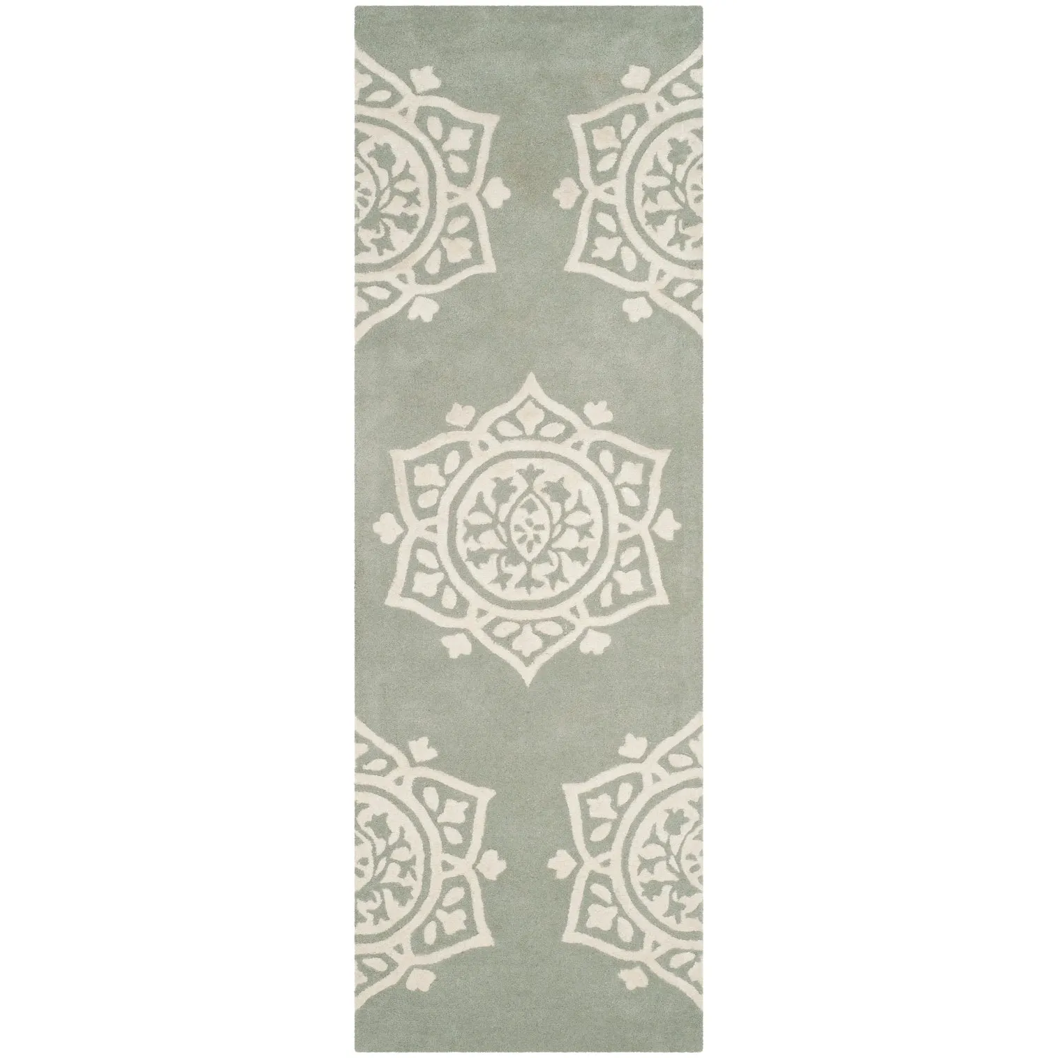 SAFAVIEH Handmade Bella Naina Modern Floral Wool Rug
