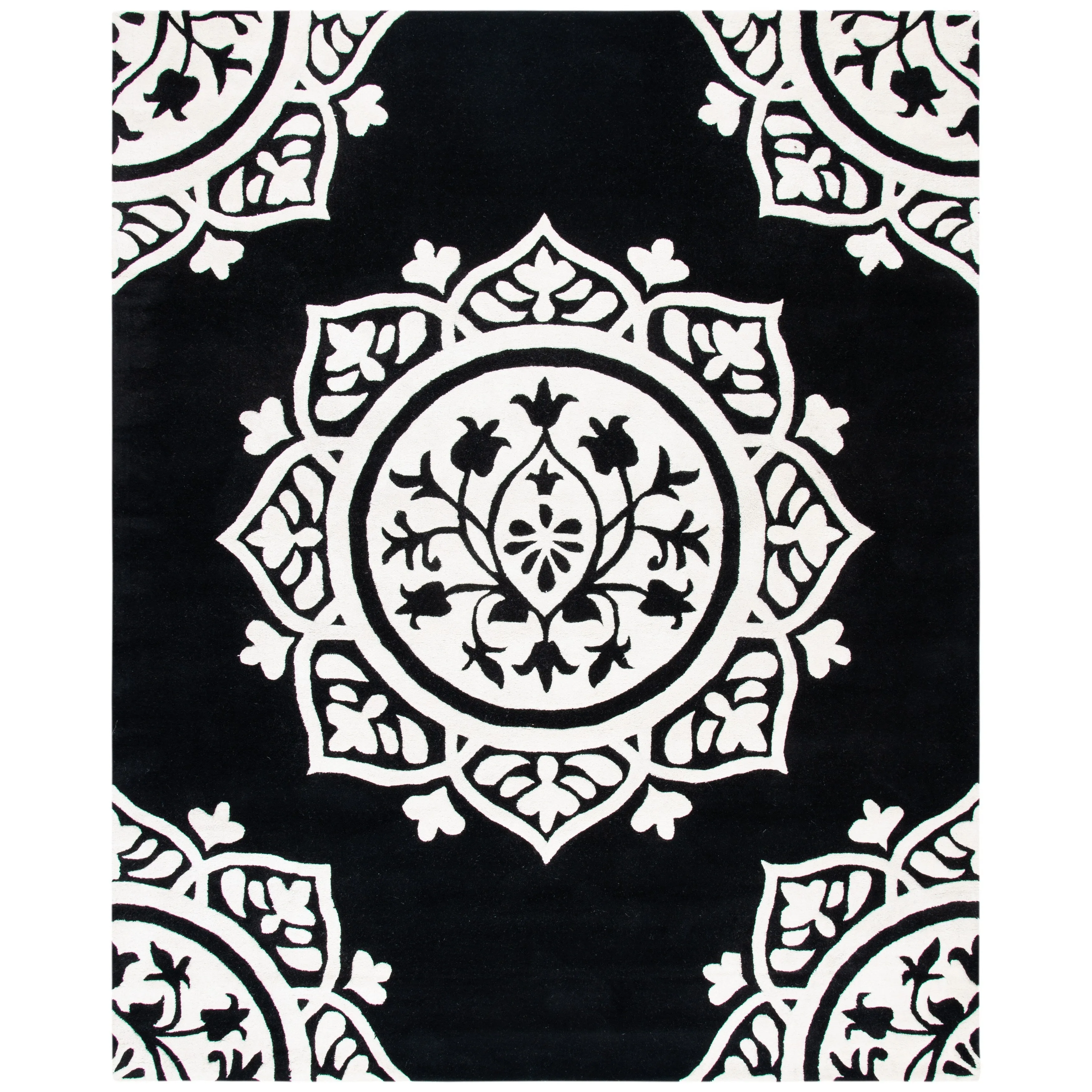 SAFAVIEH Handmade Bella Naina Modern Floral Wool Rug