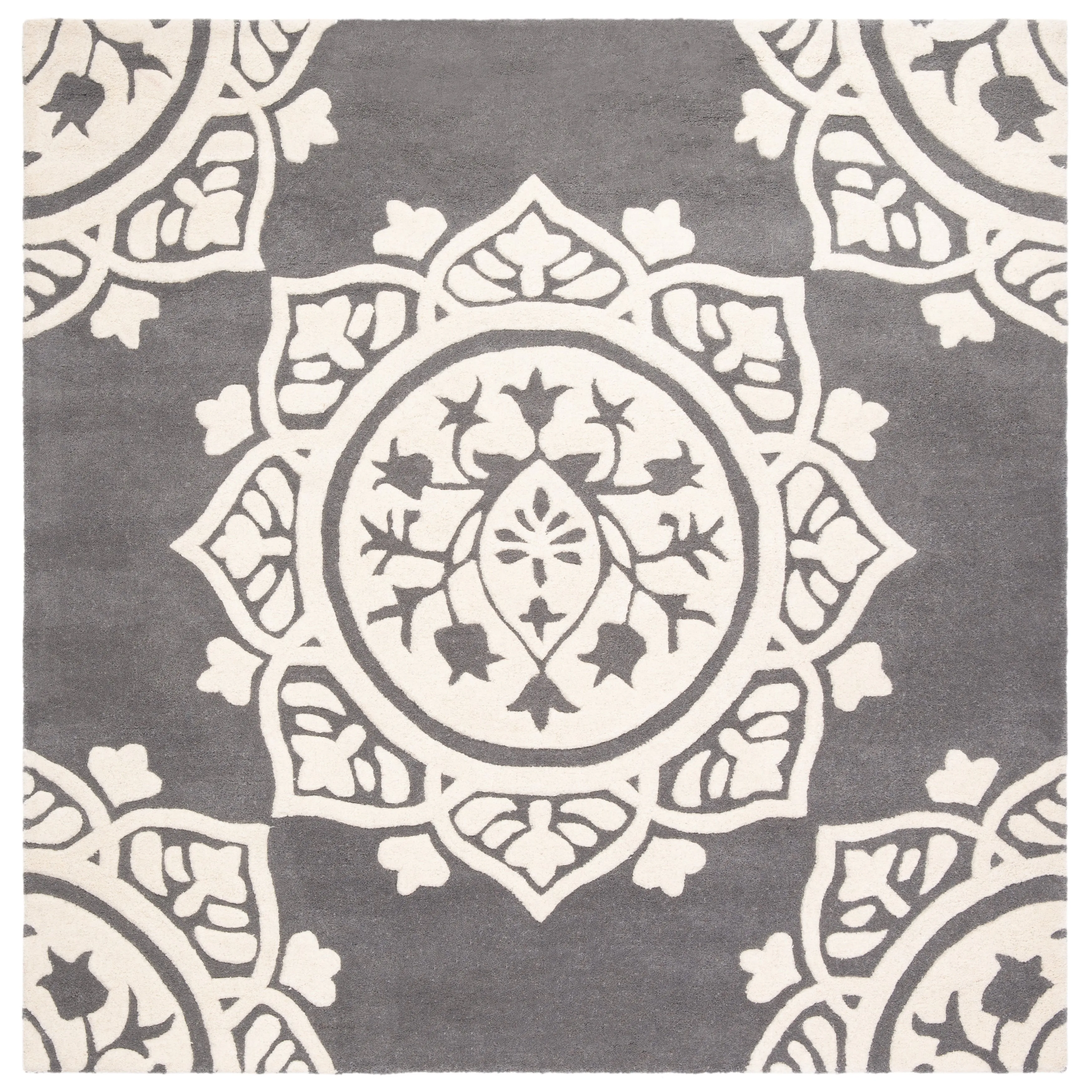 SAFAVIEH Handmade Bella Naina Modern Floral Wool Rug