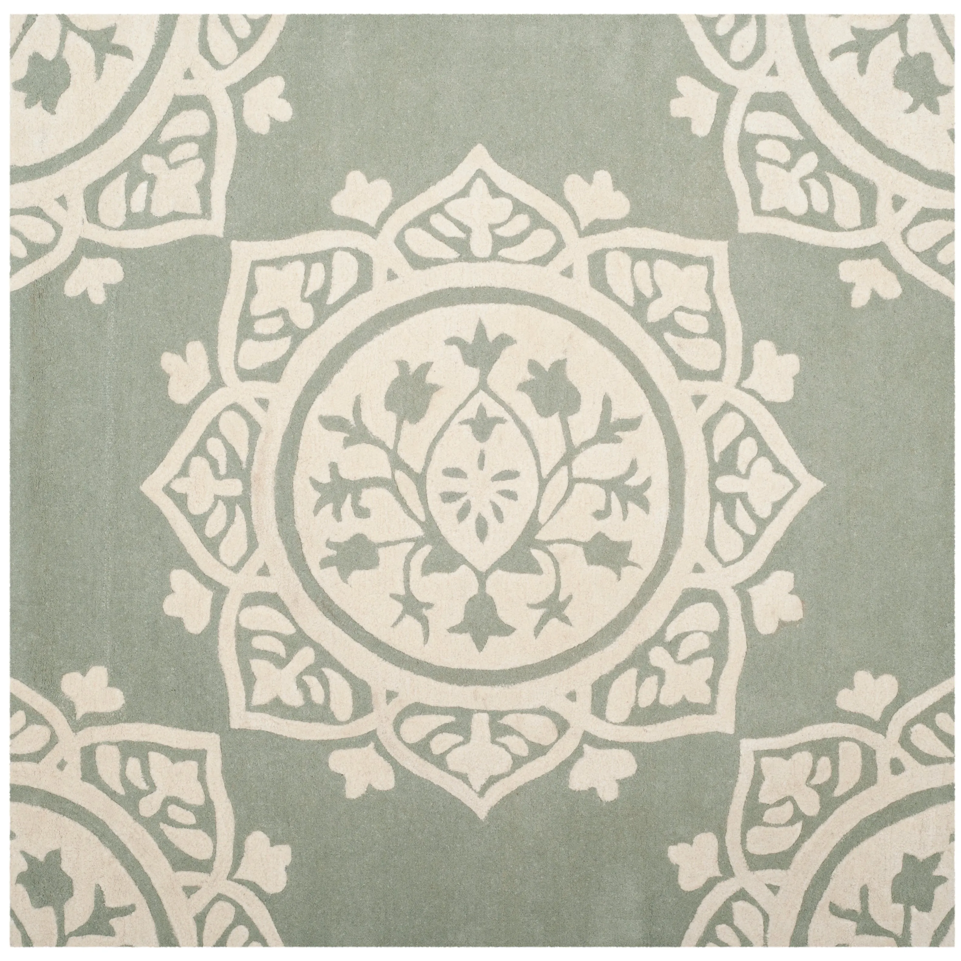 SAFAVIEH Handmade Bella Naina Modern Floral Wool Rug