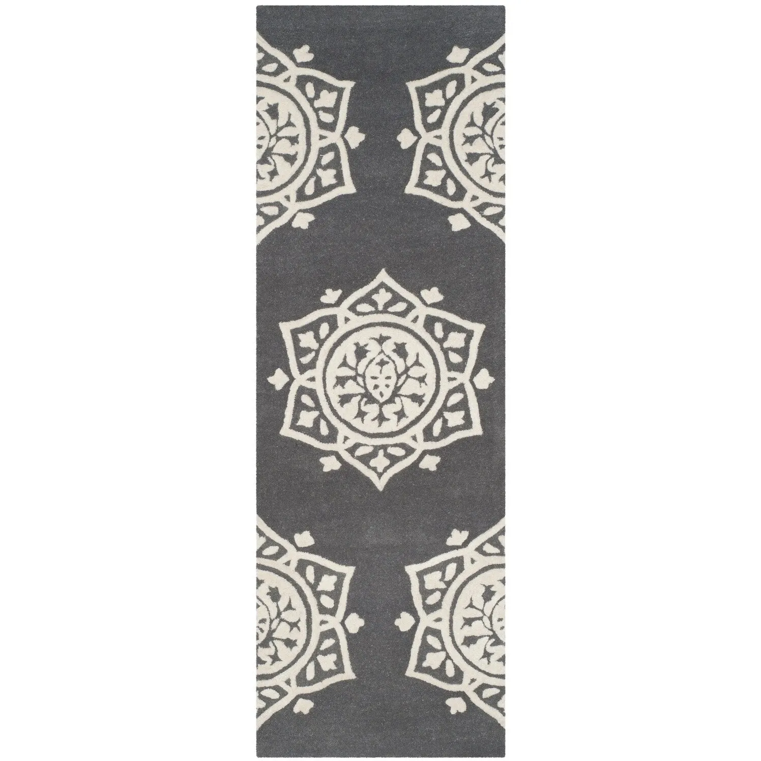 SAFAVIEH Handmade Bella Naina Modern Floral Wool Rug