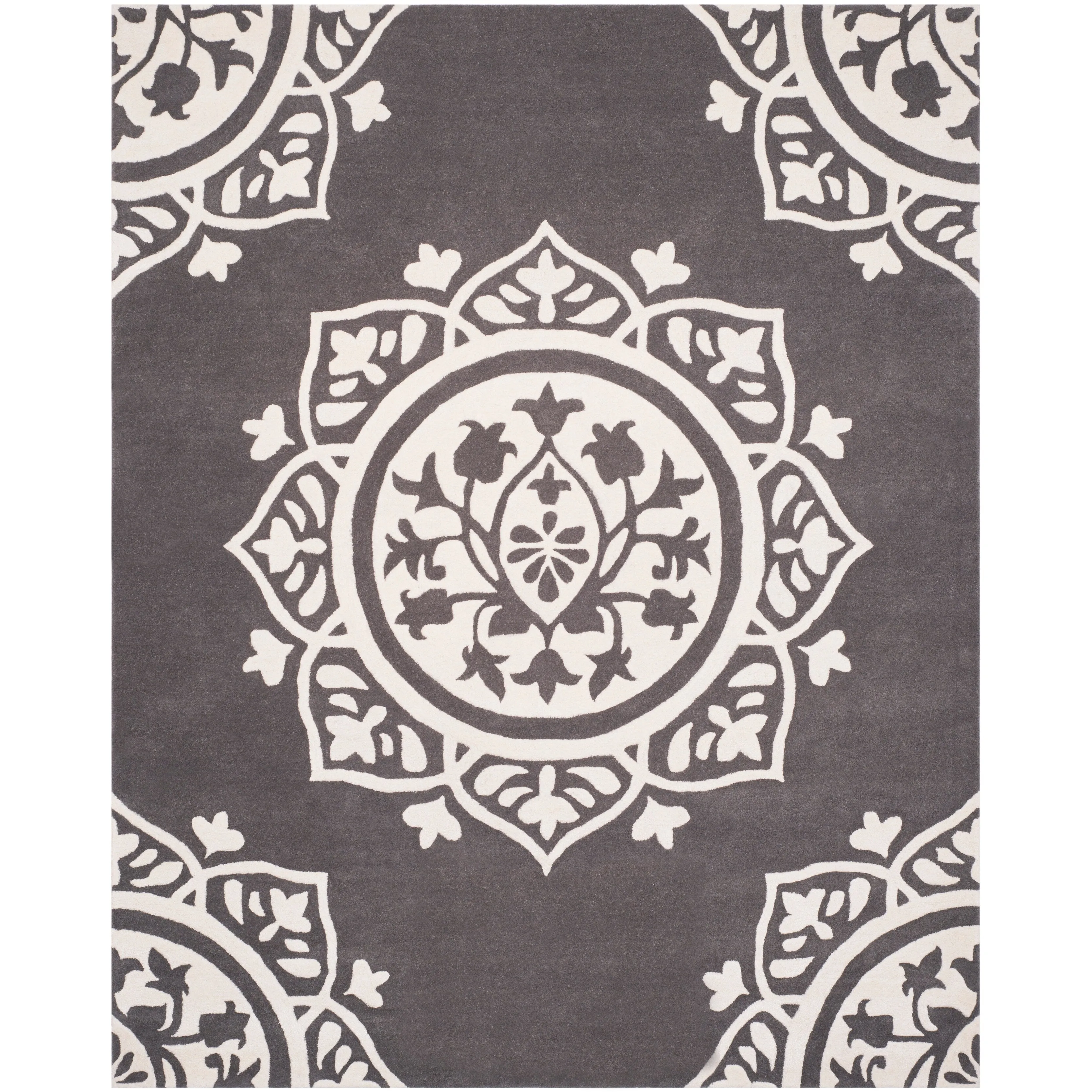 SAFAVIEH Handmade Bella Naina Modern Floral Wool Rug