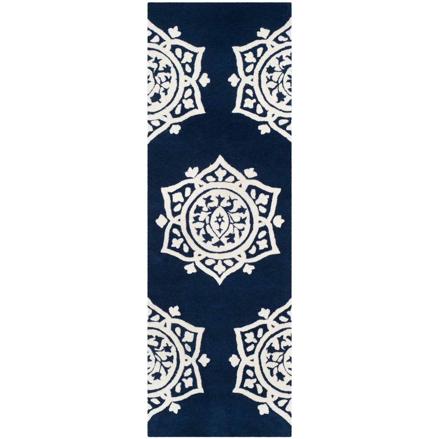 SAFAVIEH Handmade Bella Naina Modern Floral Wool Rug