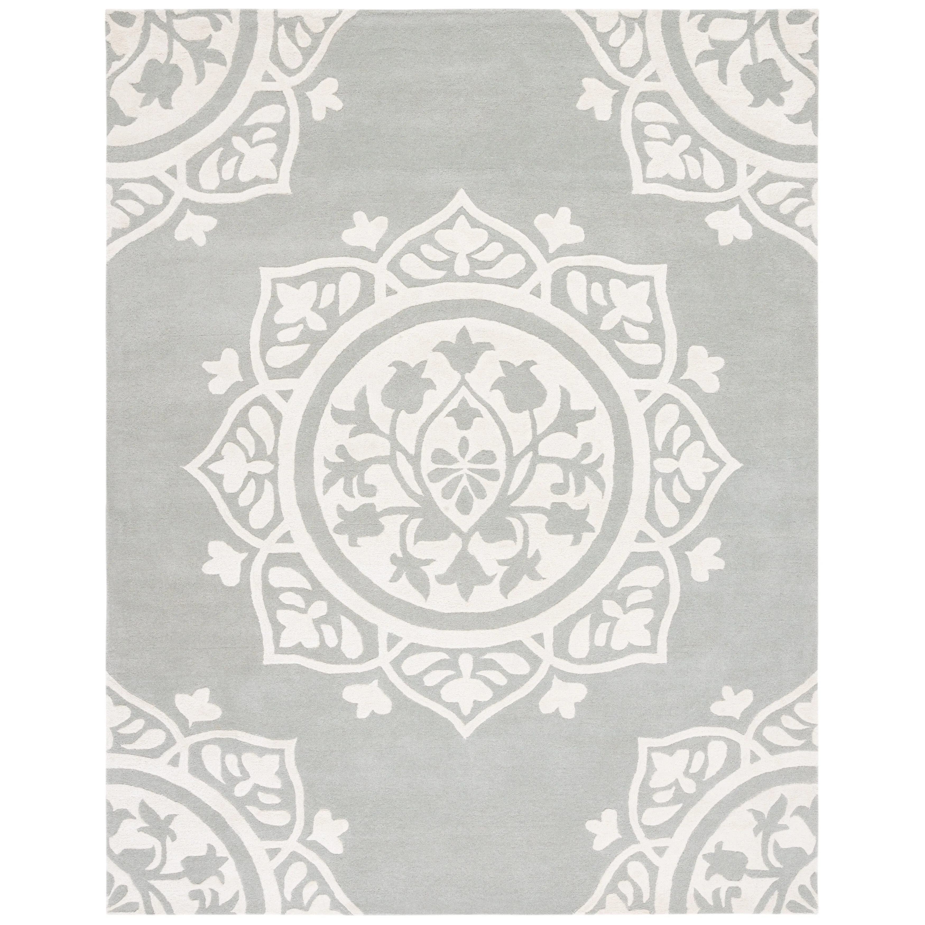 SAFAVIEH Handmade Bella Naina Modern Floral Wool Rug