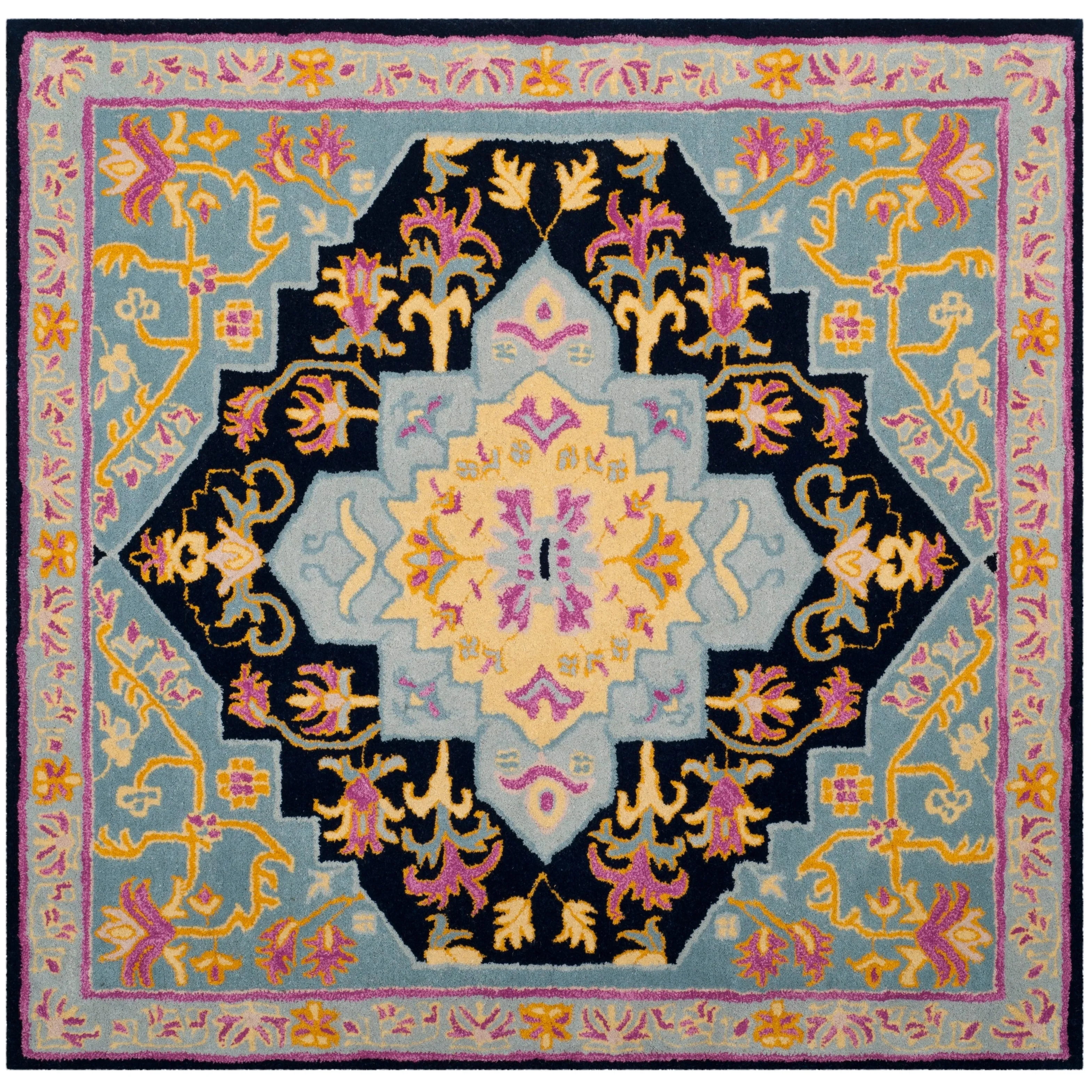 SAFAVIEH Handmade Bellagio Toma Modern Oriental Wool Rug