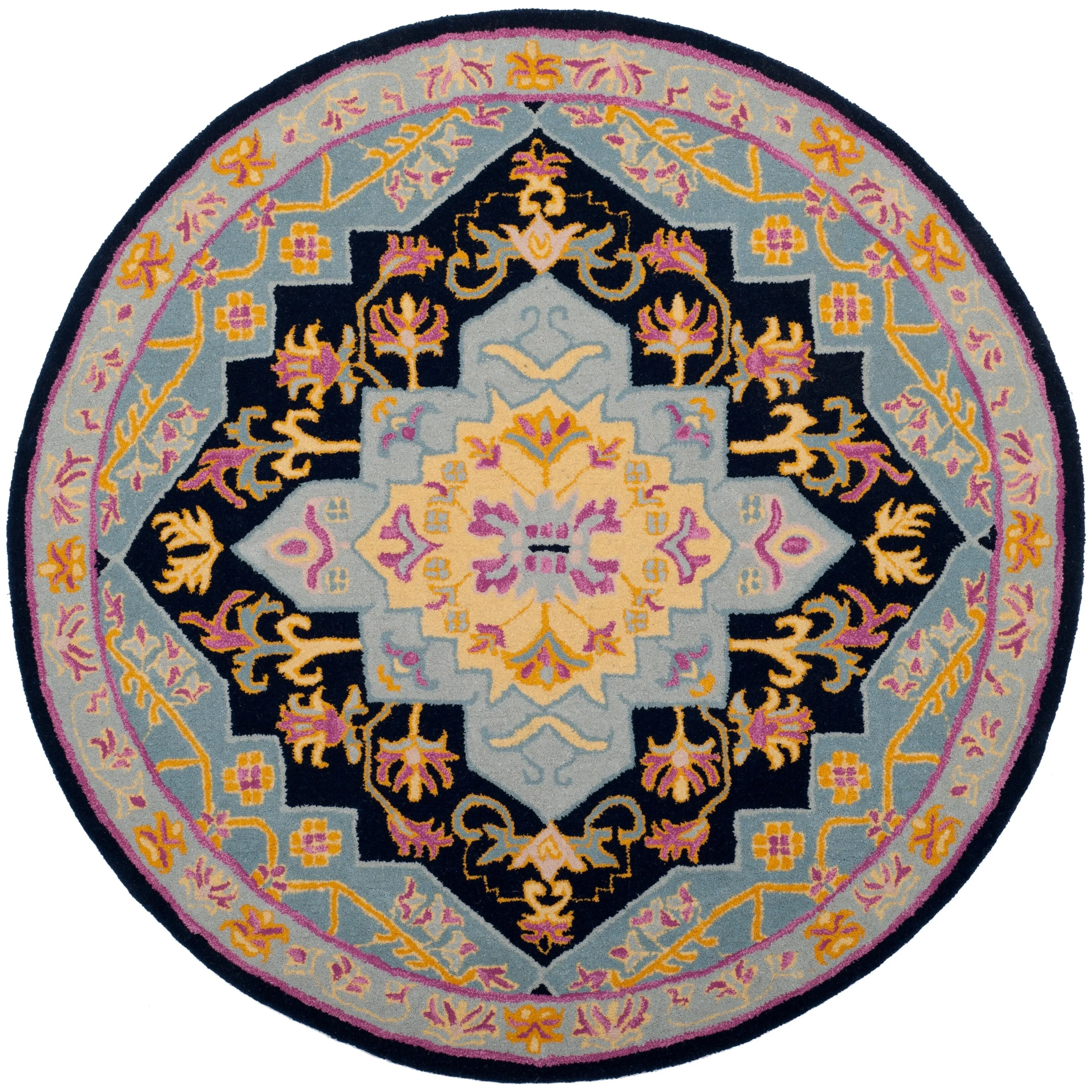 SAFAVIEH Handmade Bellagio Toma Modern Oriental Wool Rug