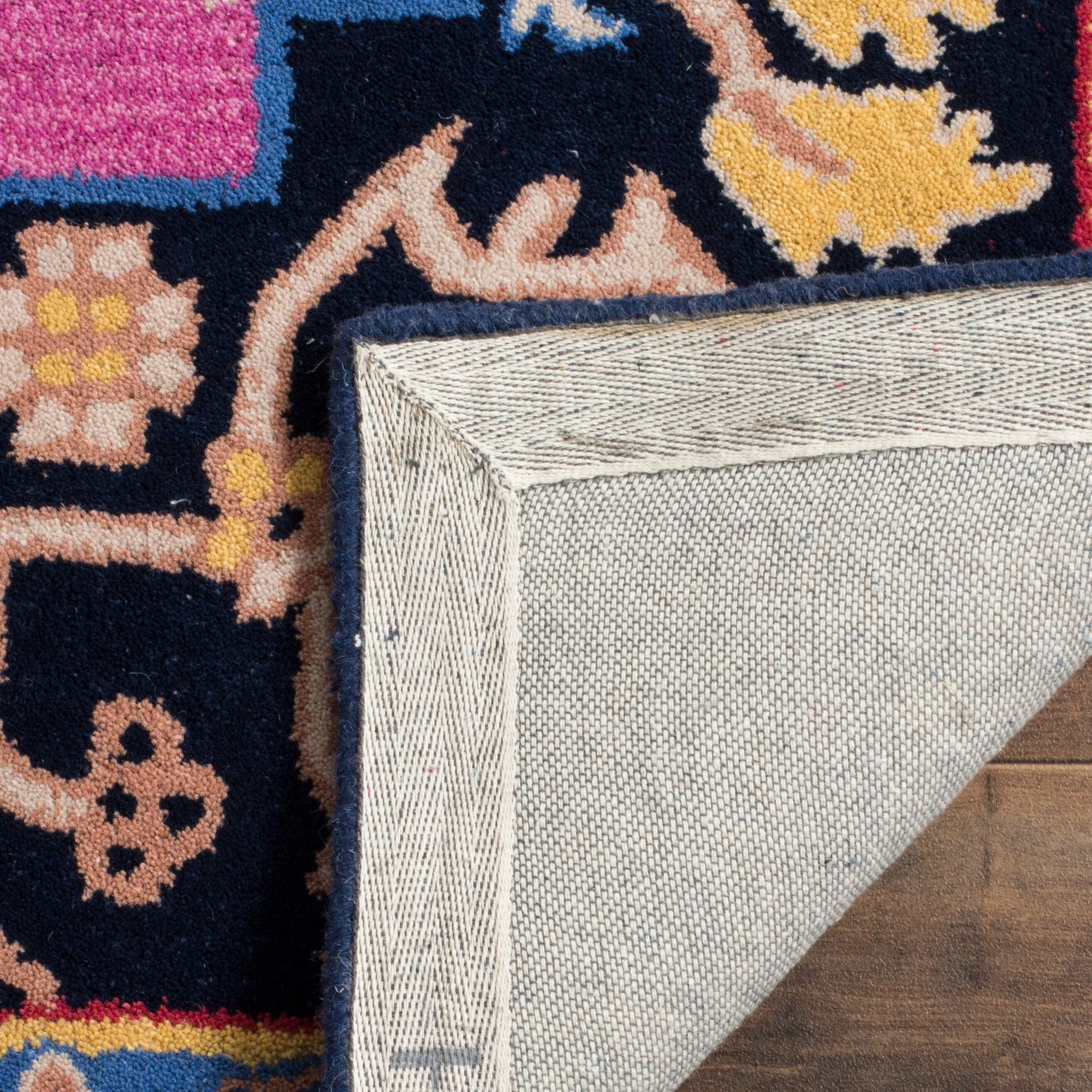 SAFAVIEH Handmade Bellagio Toma Modern Oriental Wool Rug