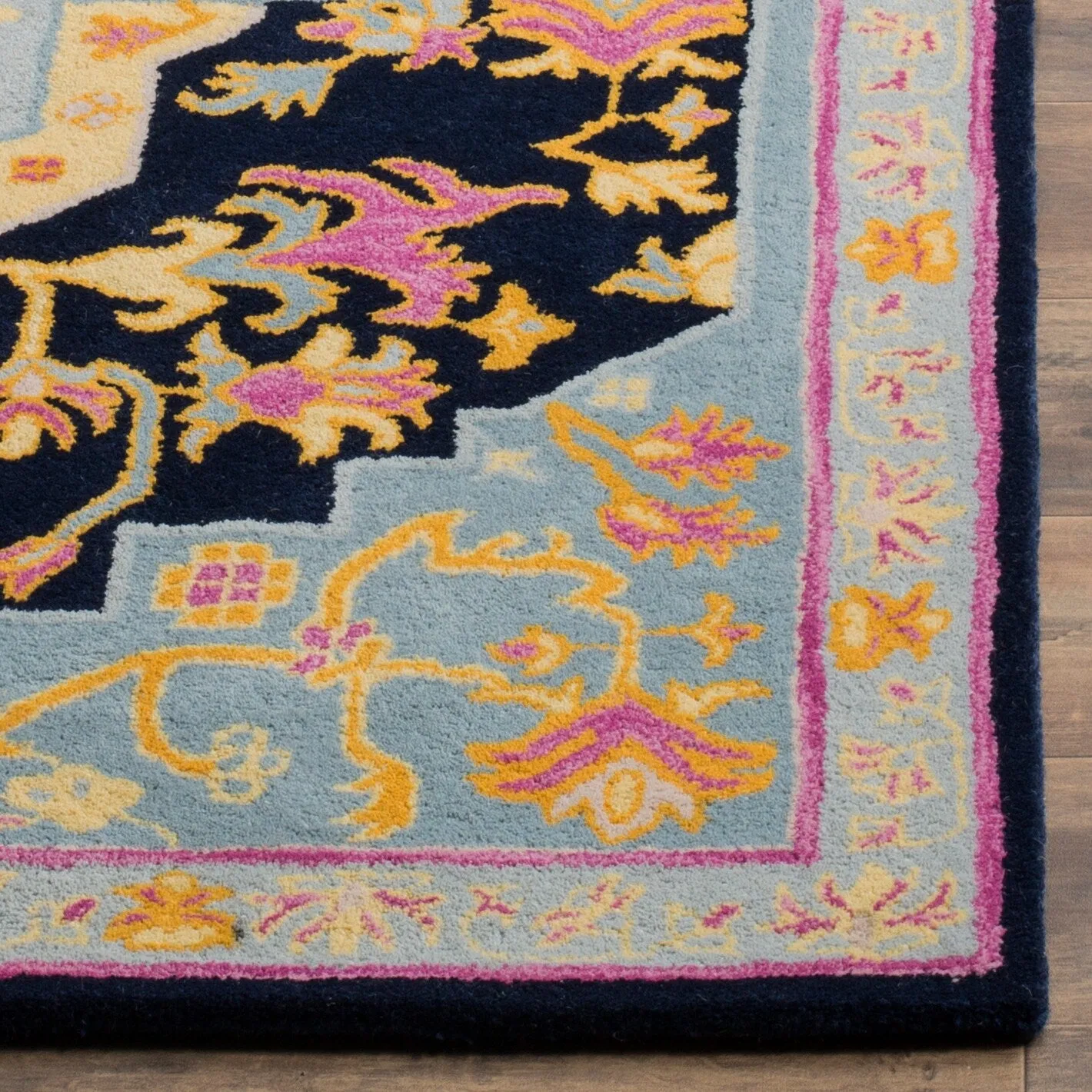 SAFAVIEH Handmade Bellagio Toma Modern Oriental Wool Rug