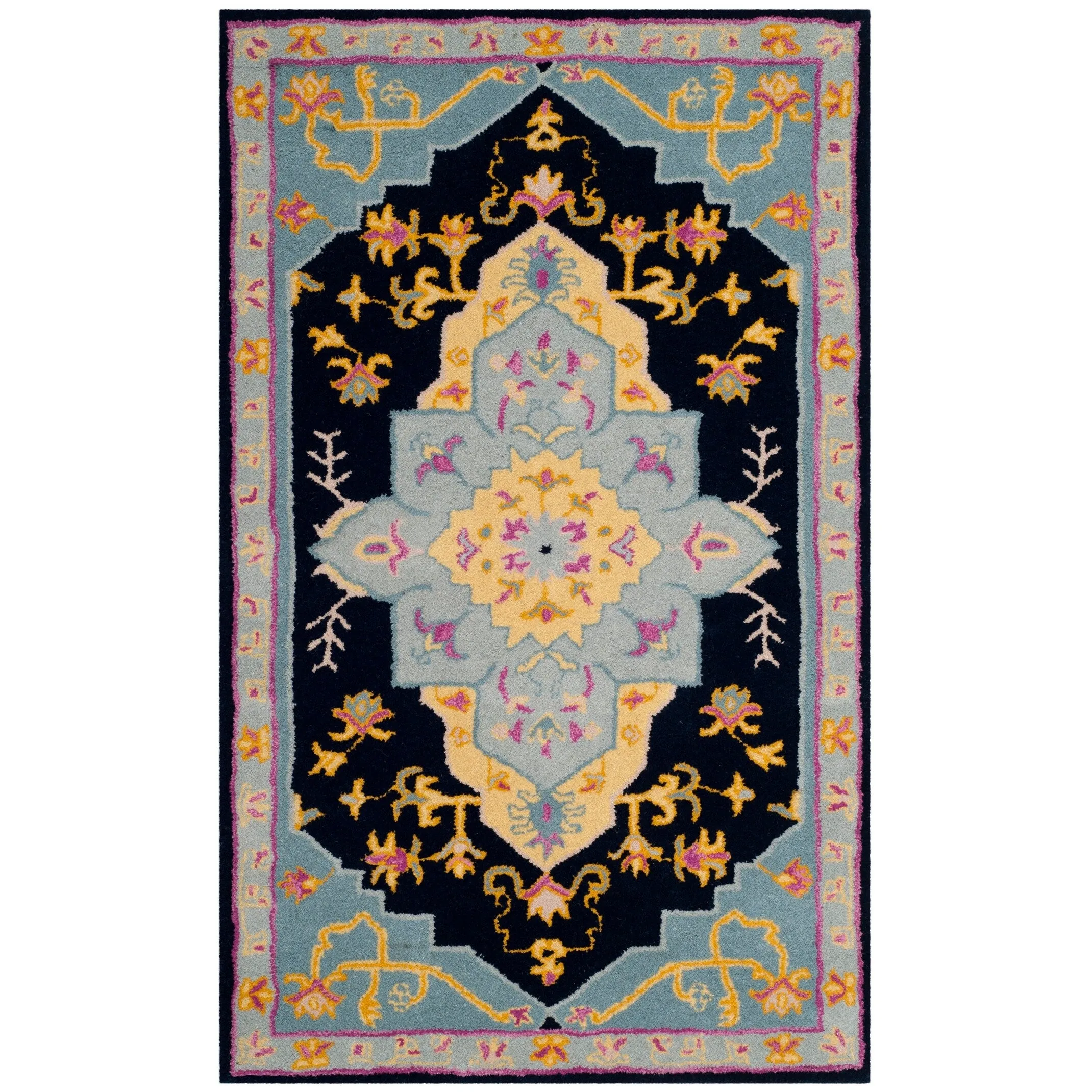 SAFAVIEH Handmade Bellagio Toma Modern Oriental Wool Rug