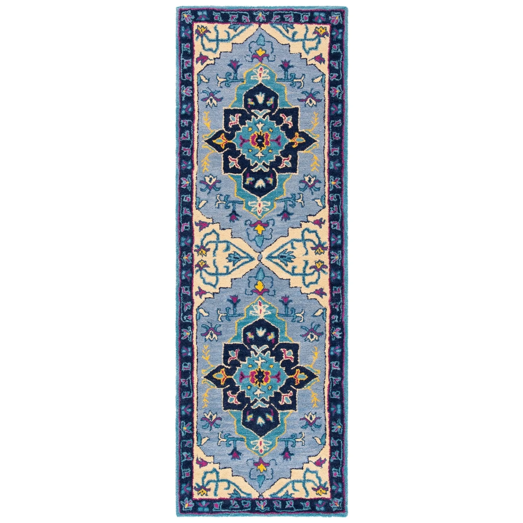 SAFAVIEH Handmade Bellagio Toma Modern Oriental Wool Rug