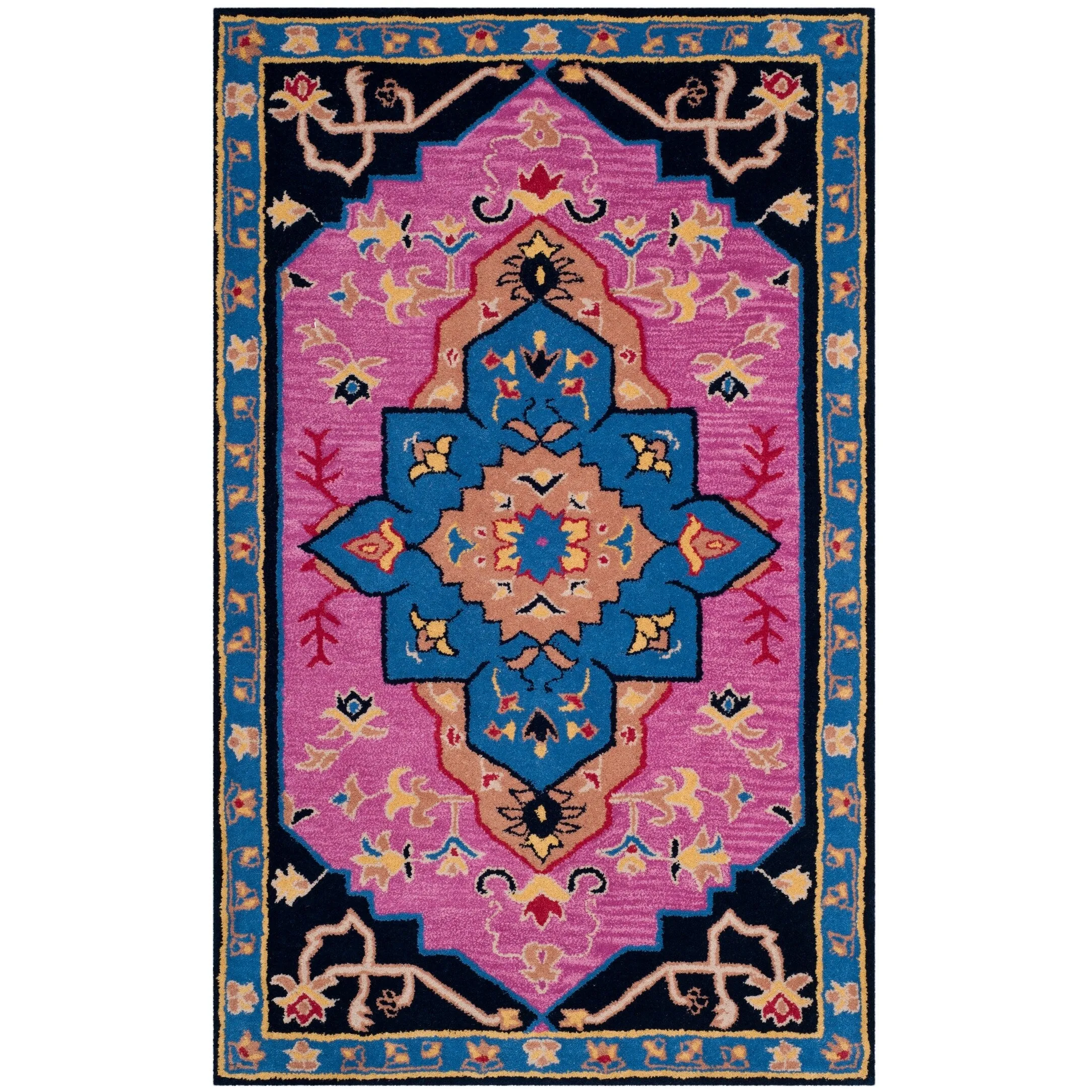 SAFAVIEH Handmade Bellagio Toma Modern Oriental Wool Rug