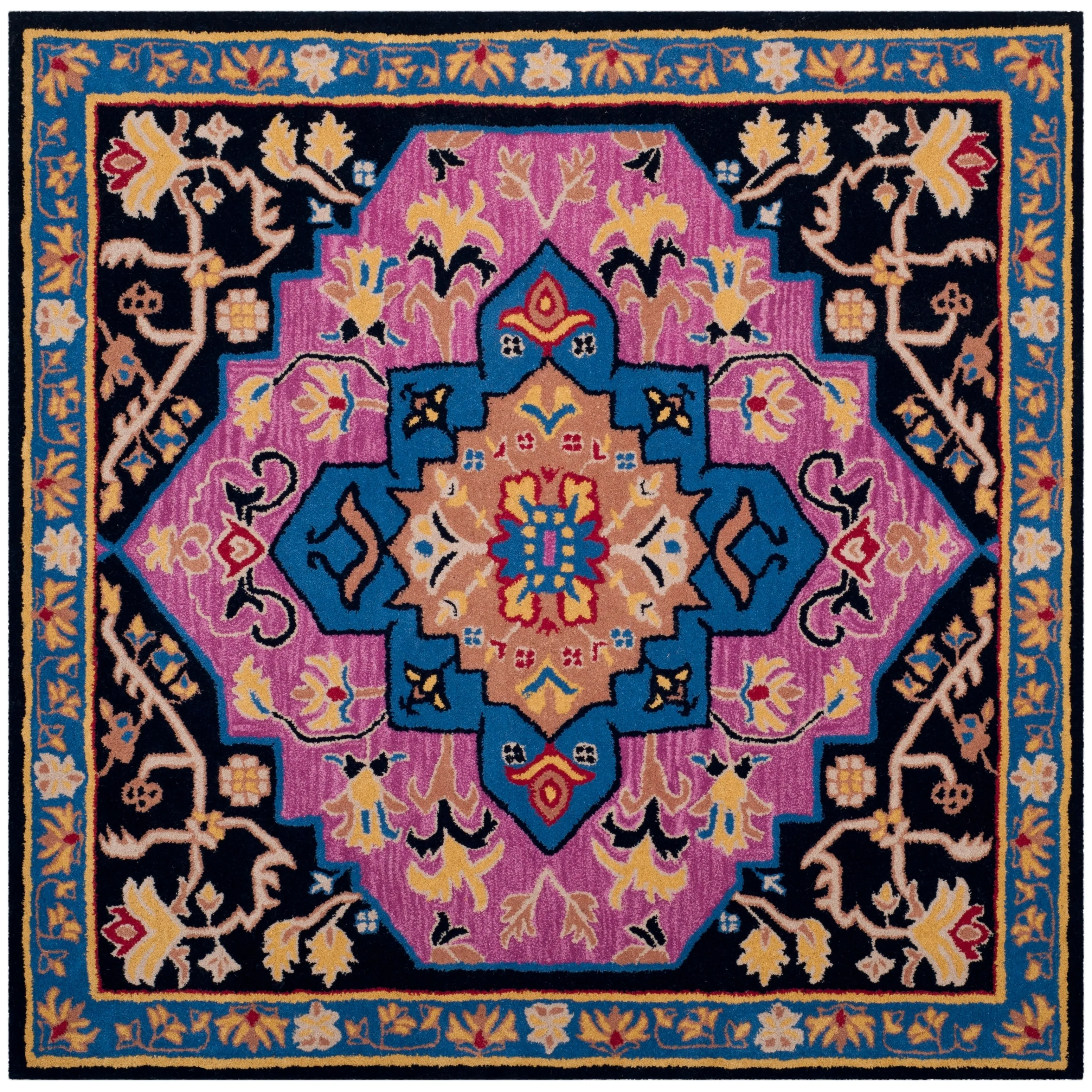 SAFAVIEH Handmade Bellagio Toma Modern Oriental Wool Rug