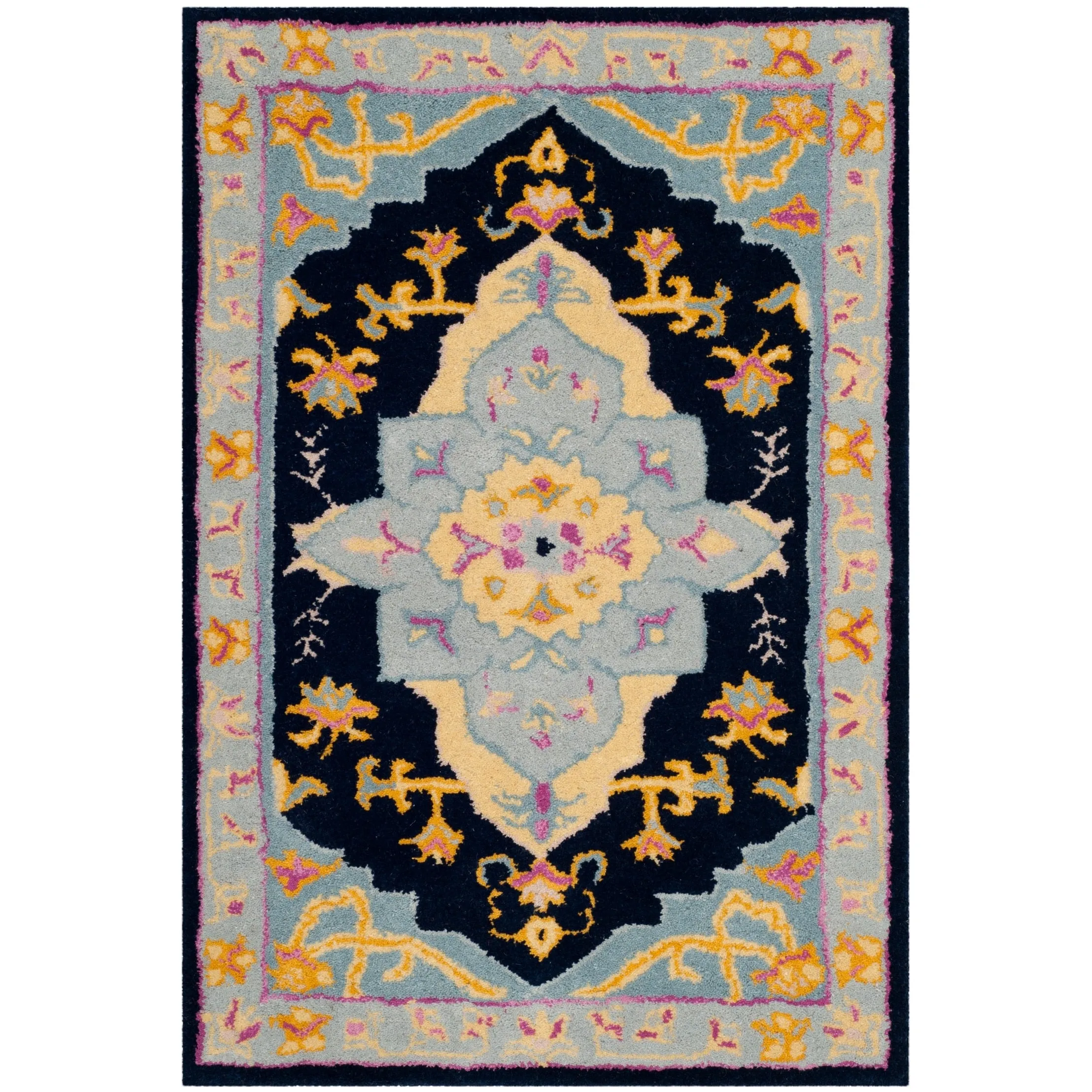SAFAVIEH Handmade Bellagio Toma Modern Oriental Wool Rug