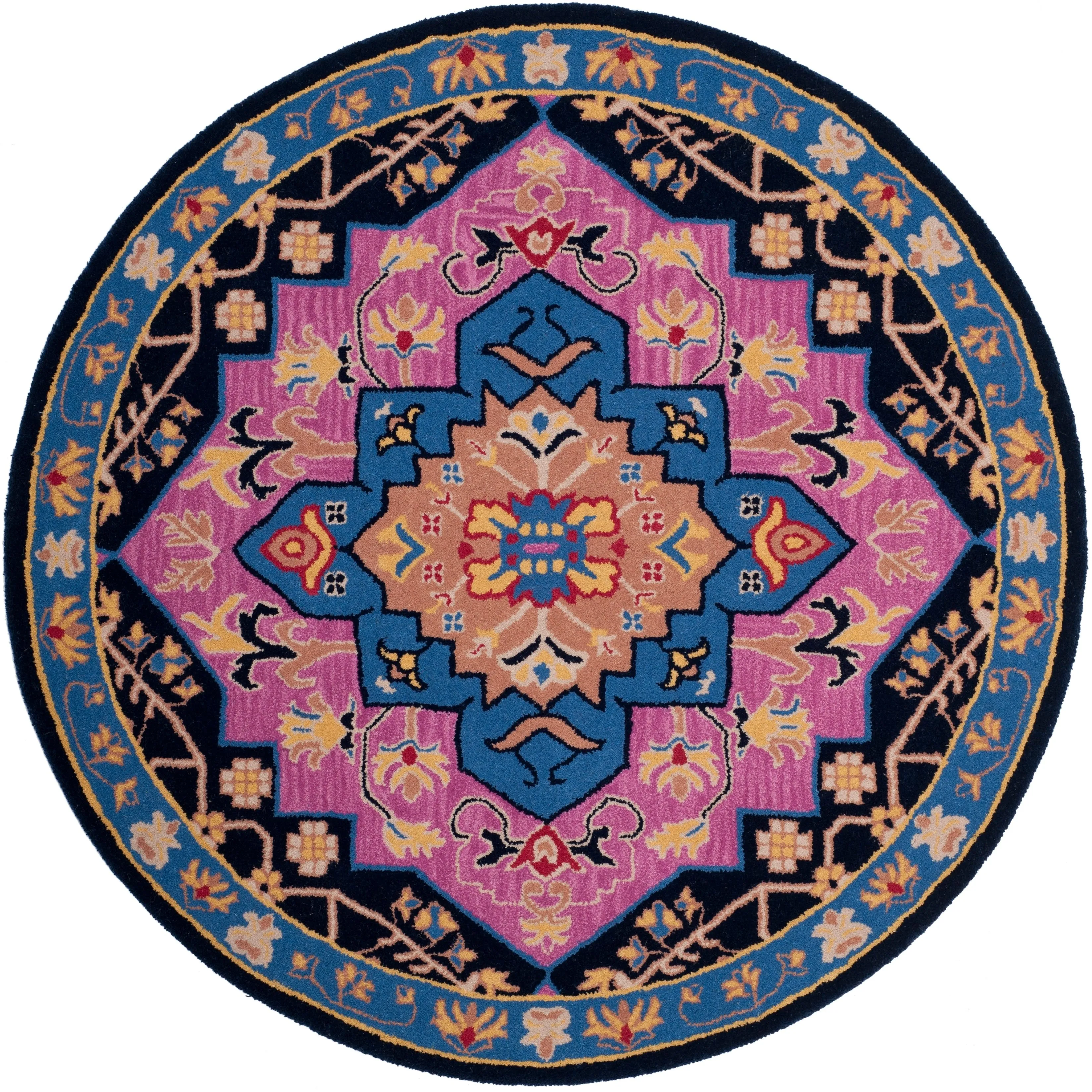 SAFAVIEH Handmade Bellagio Toma Modern Oriental Wool Rug