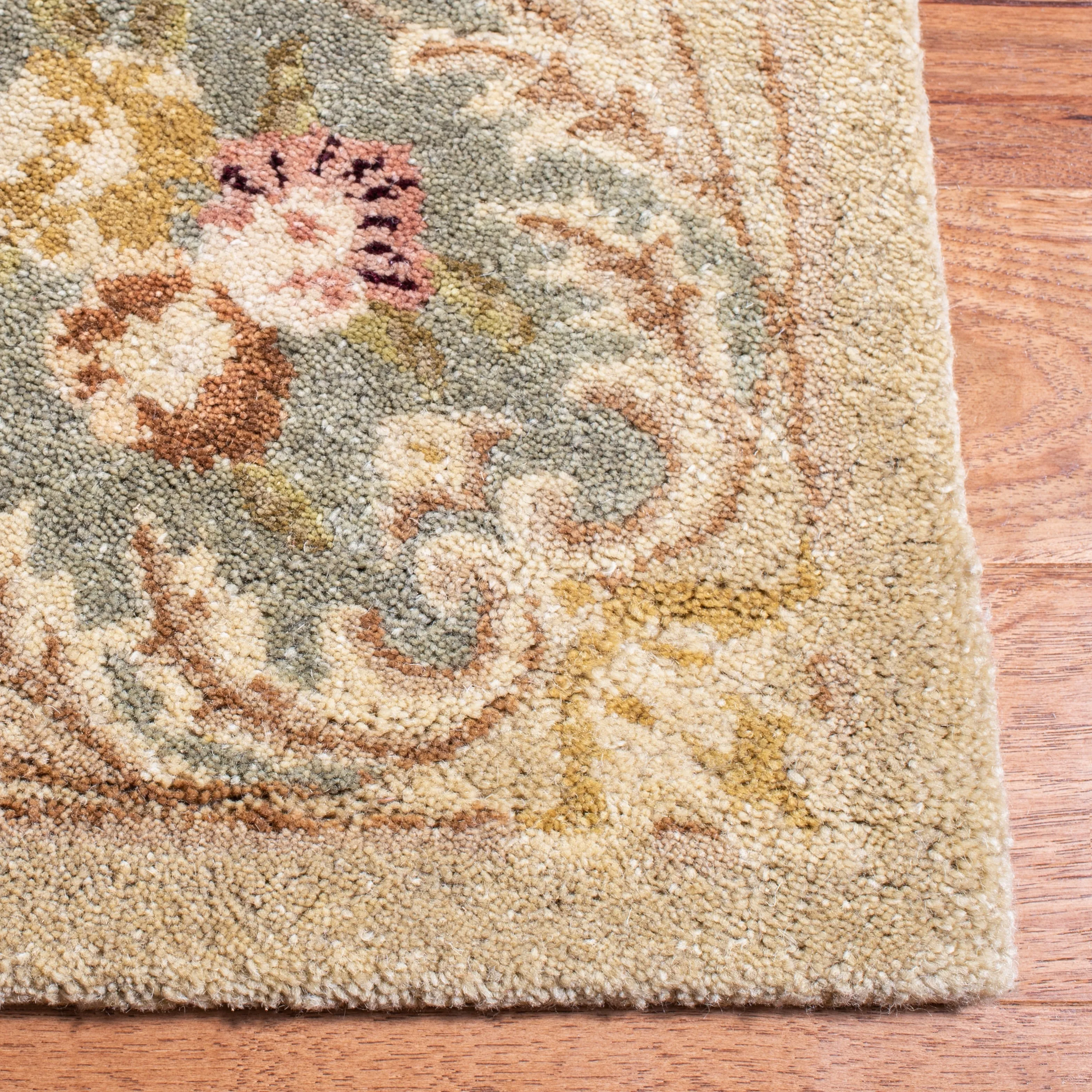 SAFAVIEH Handmade Bergama Folkea Oriental Hand-spun Wool Rug