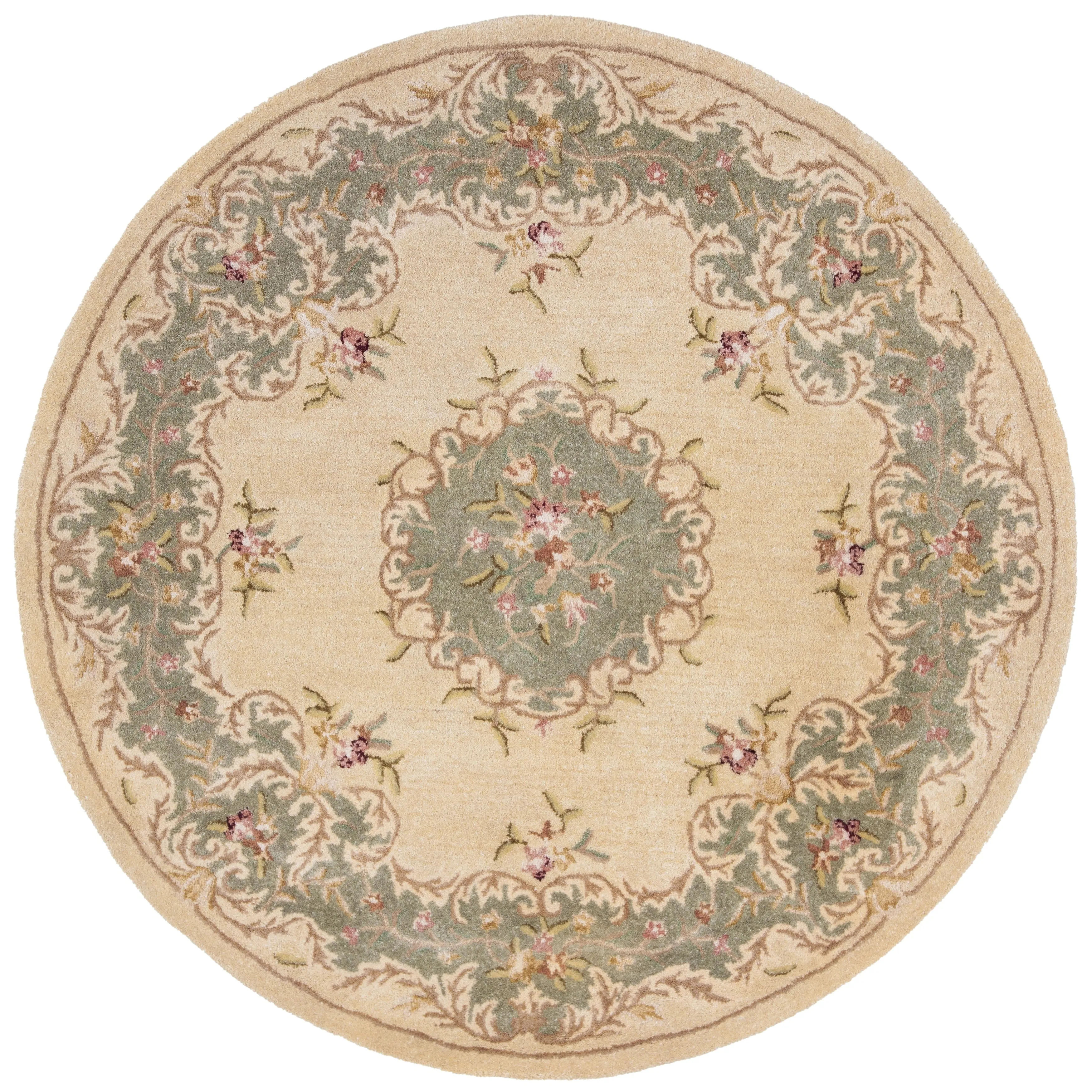 SAFAVIEH Handmade Bergama Folkea Oriental Hand-spun Wool Rug
