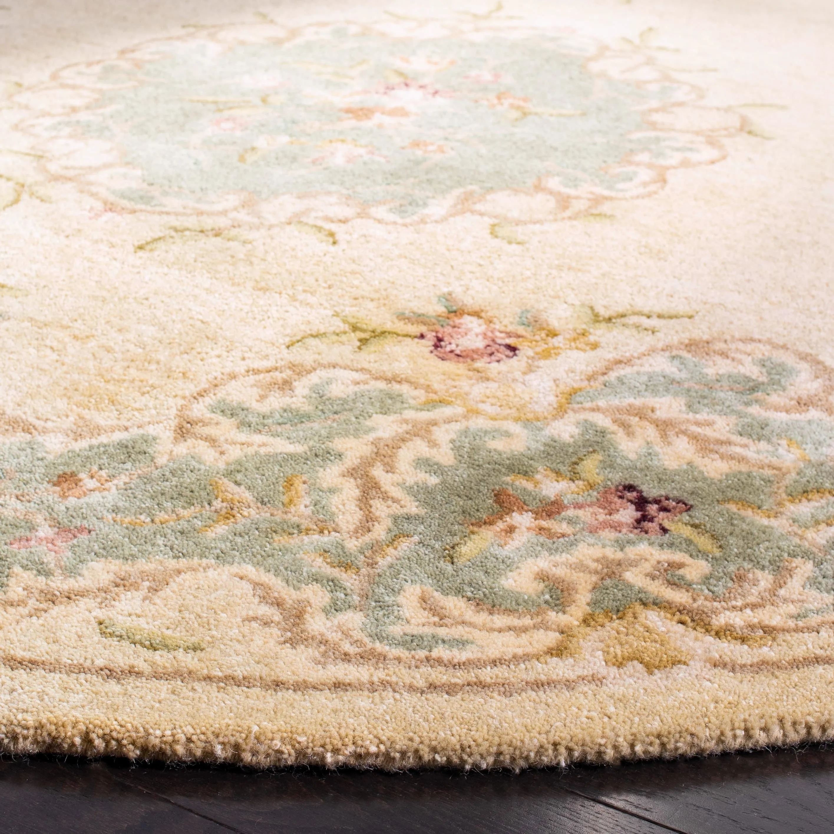SAFAVIEH Handmade Bergama Folkea Oriental Hand-spun Wool Rug