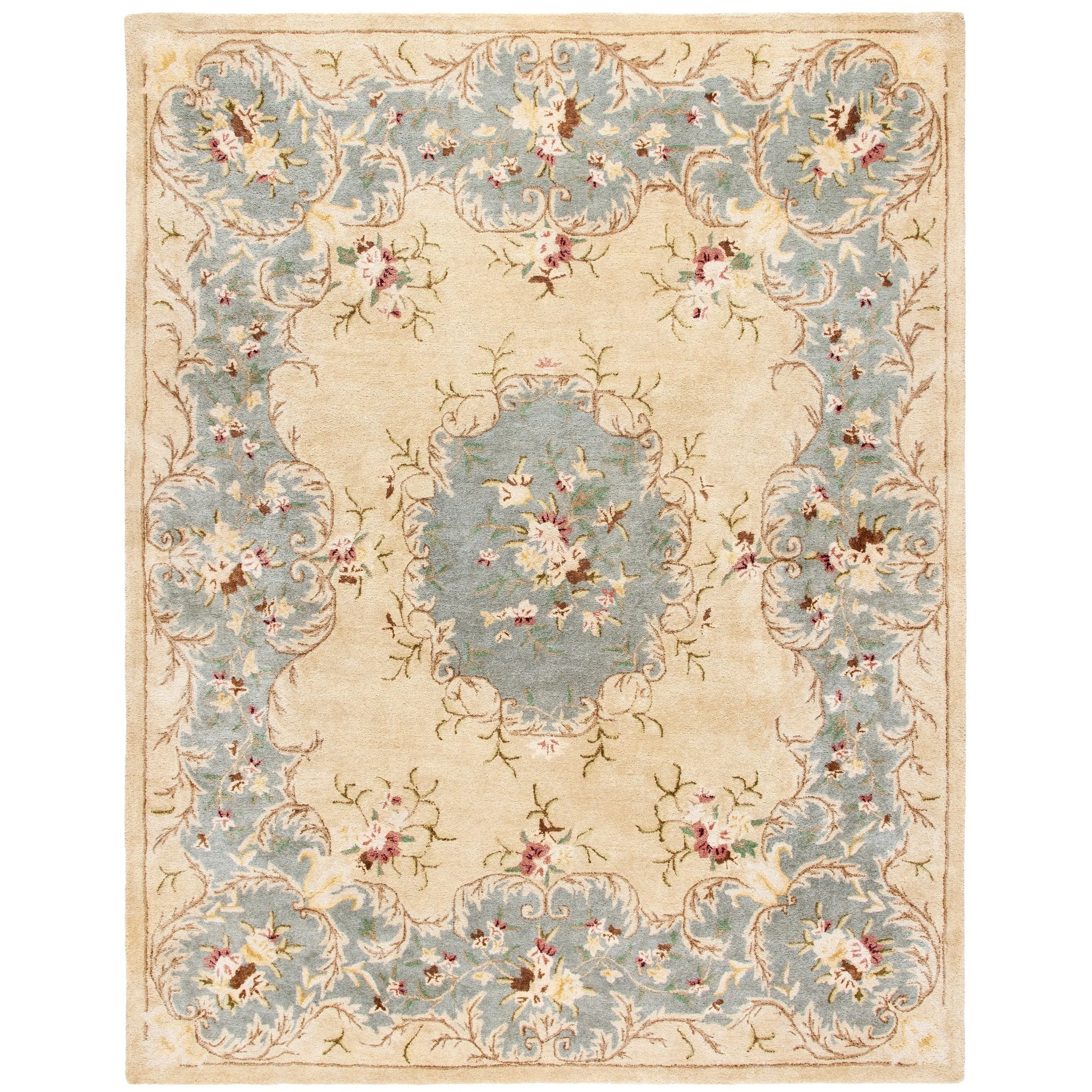SAFAVIEH Handmade Bergama Folkea Oriental Hand-spun Wool Rug