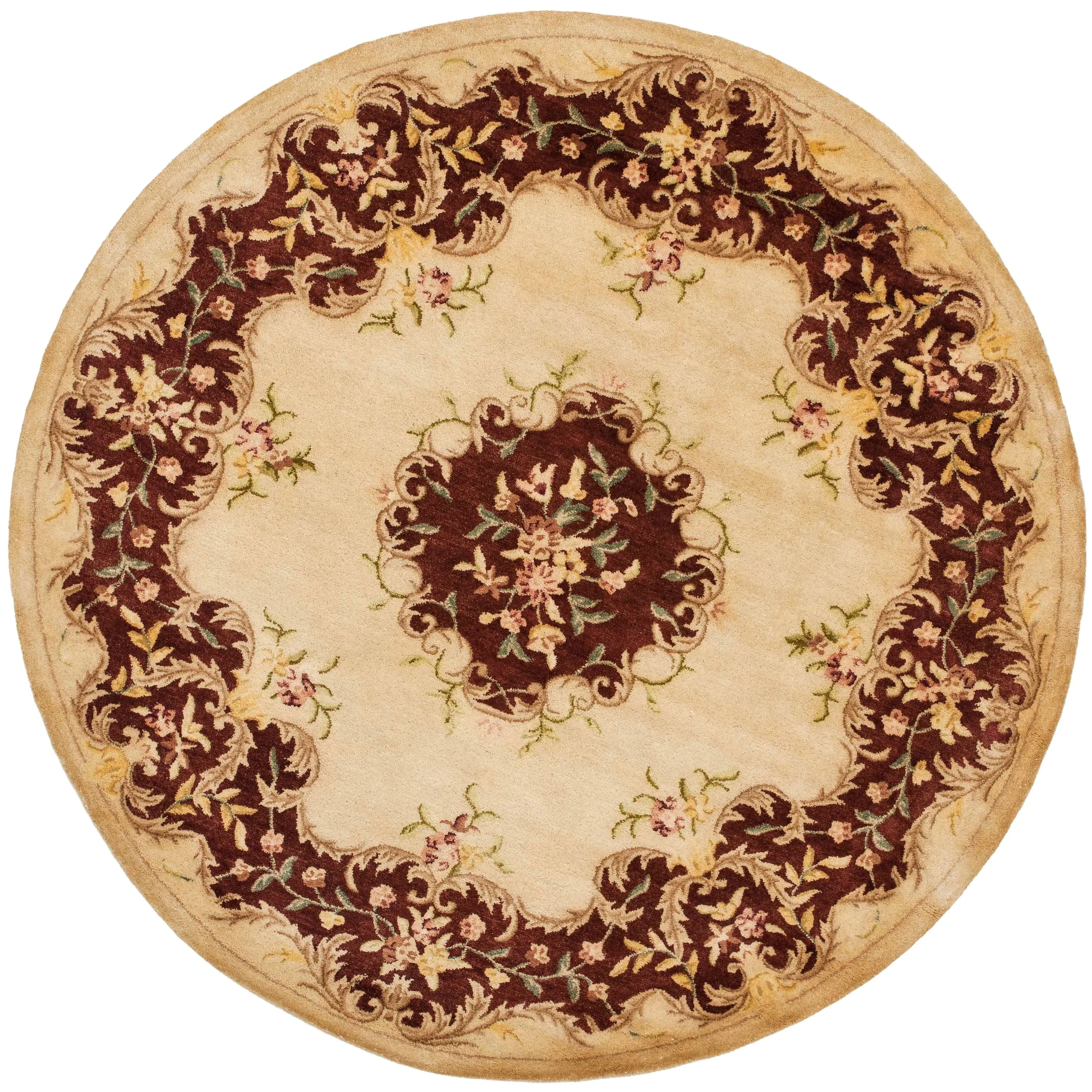 SAFAVIEH Handmade Bergama Folkea Oriental Hand-spun Wool Rug