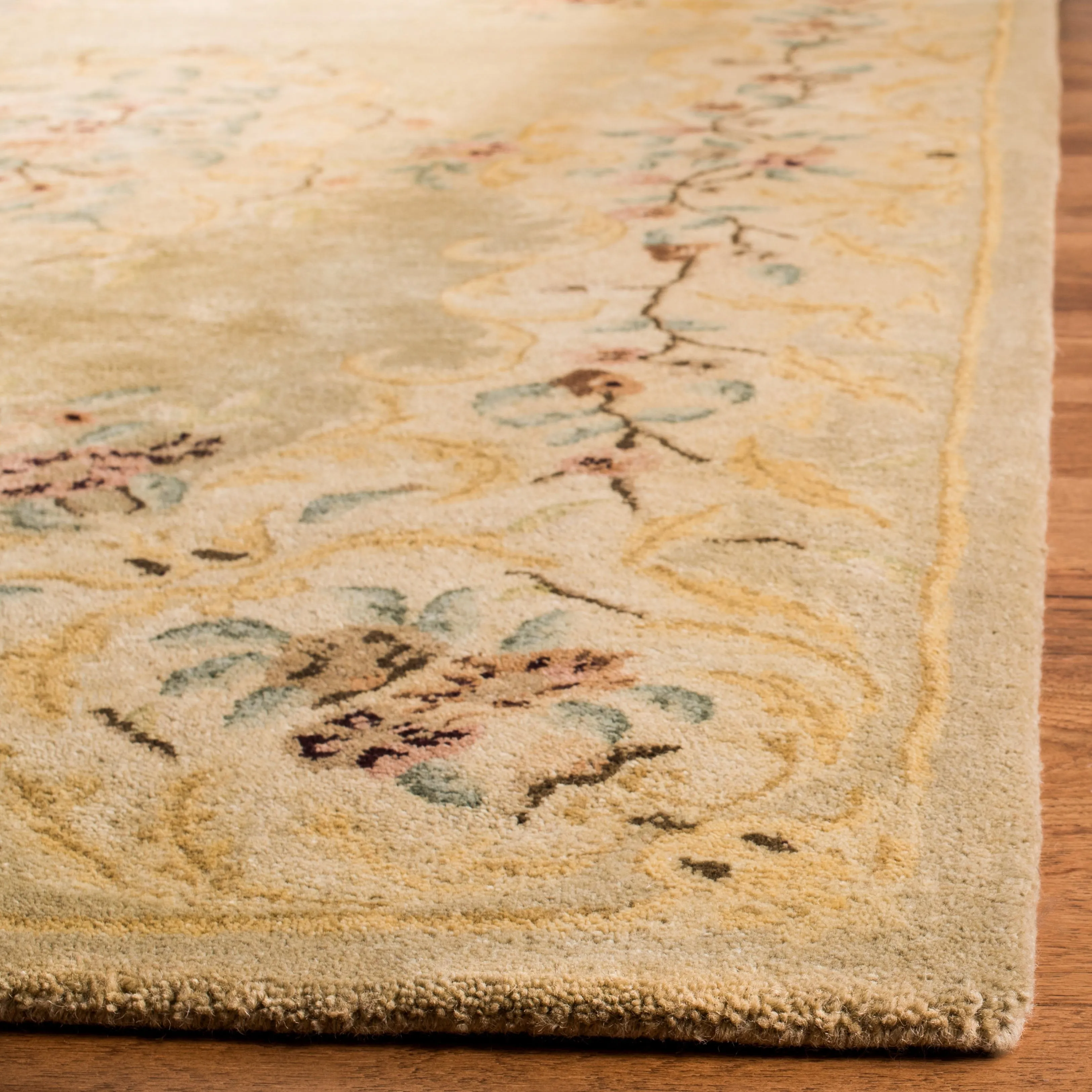 SAFAVIEH Handmade Bergama Folkea Oriental Hand-spun Wool Rug