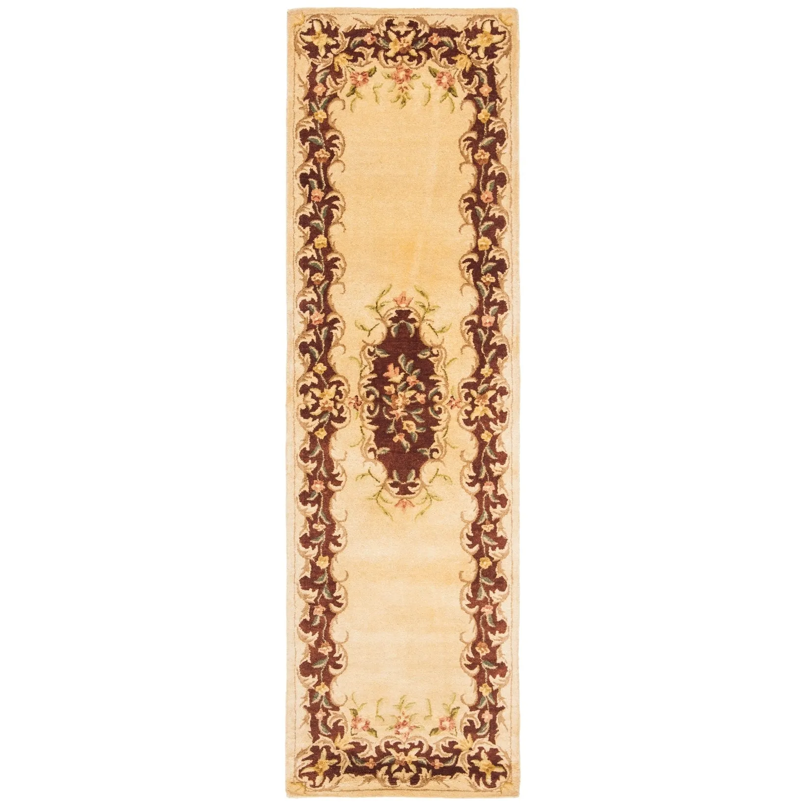 SAFAVIEH Handmade Bergama Folkea Oriental Hand-spun Wool Rug