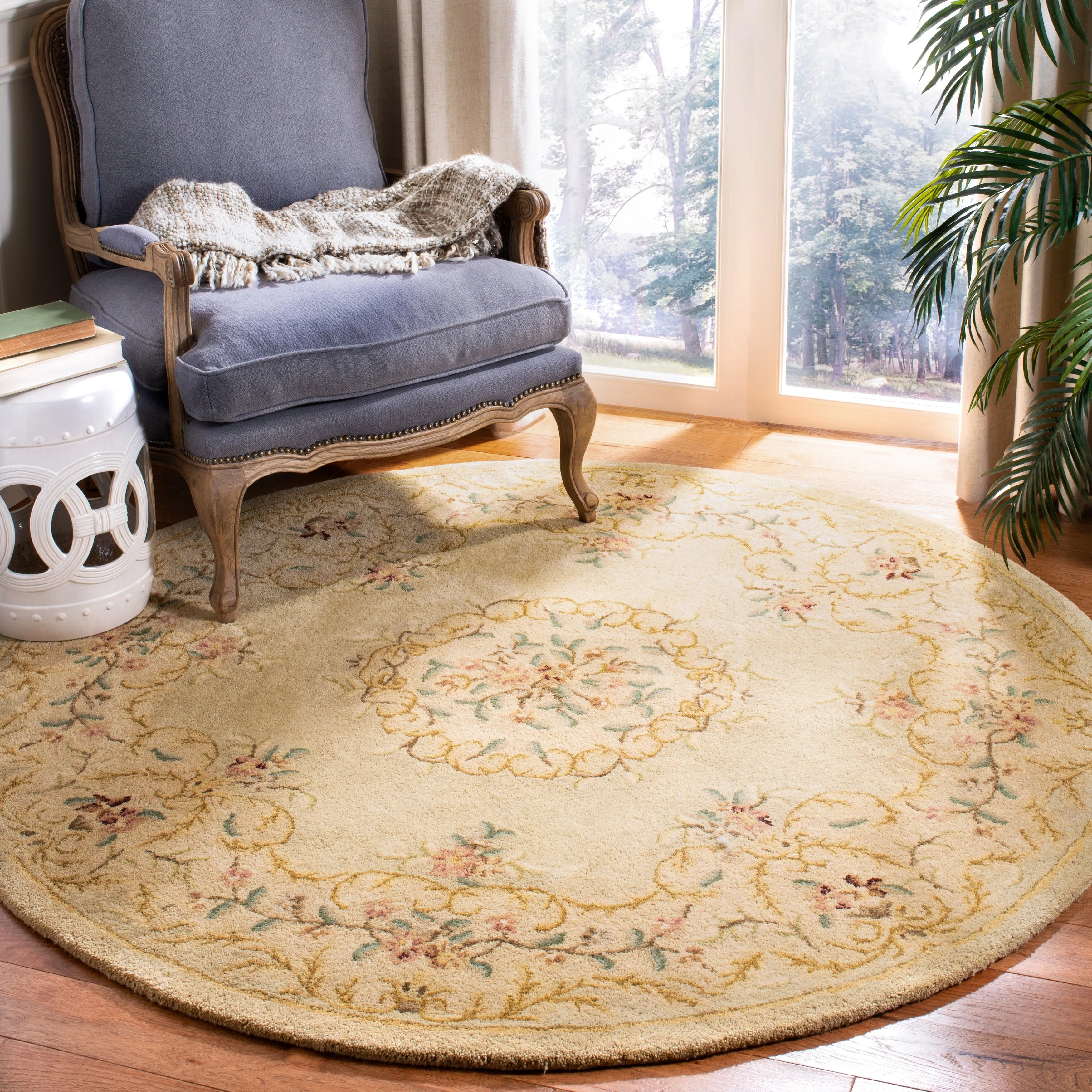 SAFAVIEH Handmade Bergama Folkea Oriental Hand-spun Wool Rug