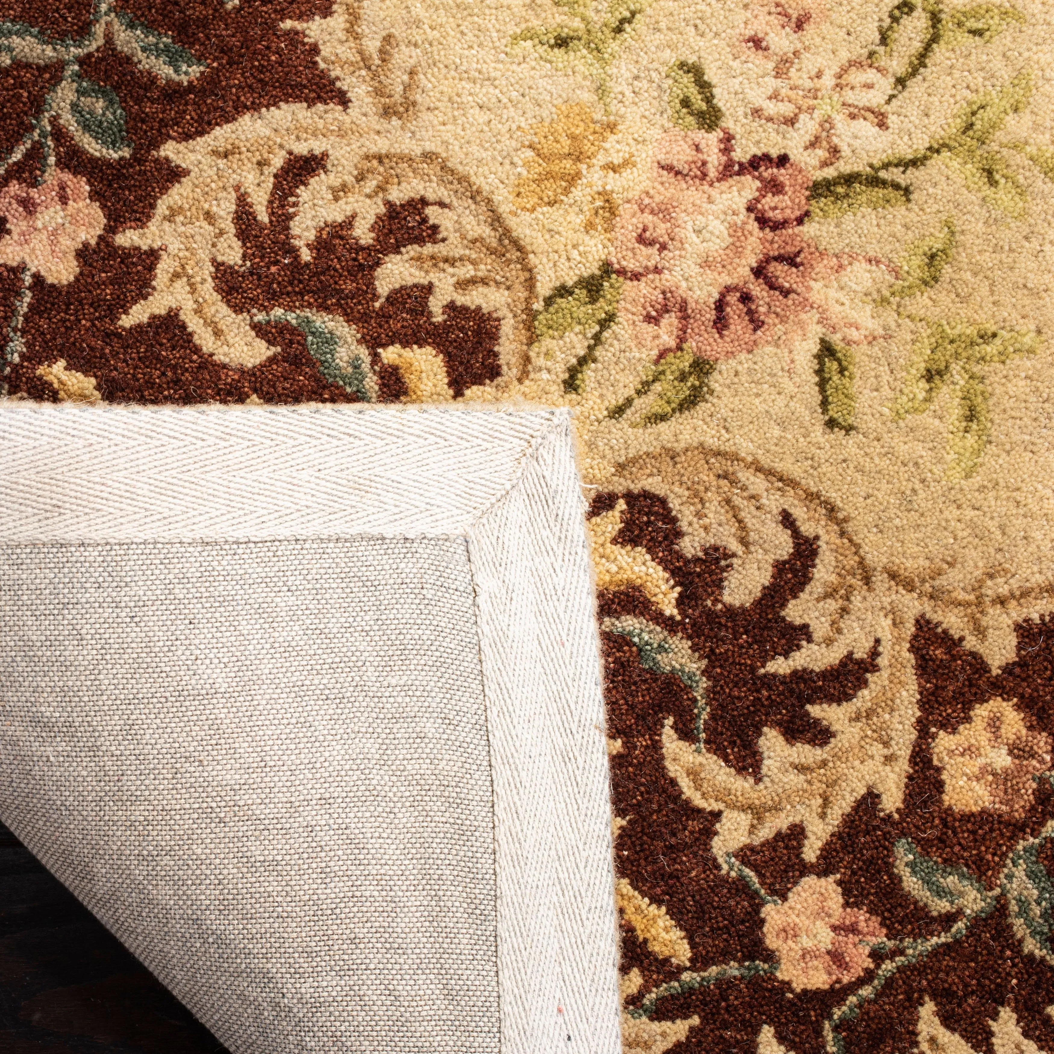 SAFAVIEH Handmade Bergama Folkea Oriental Hand-spun Wool Rug