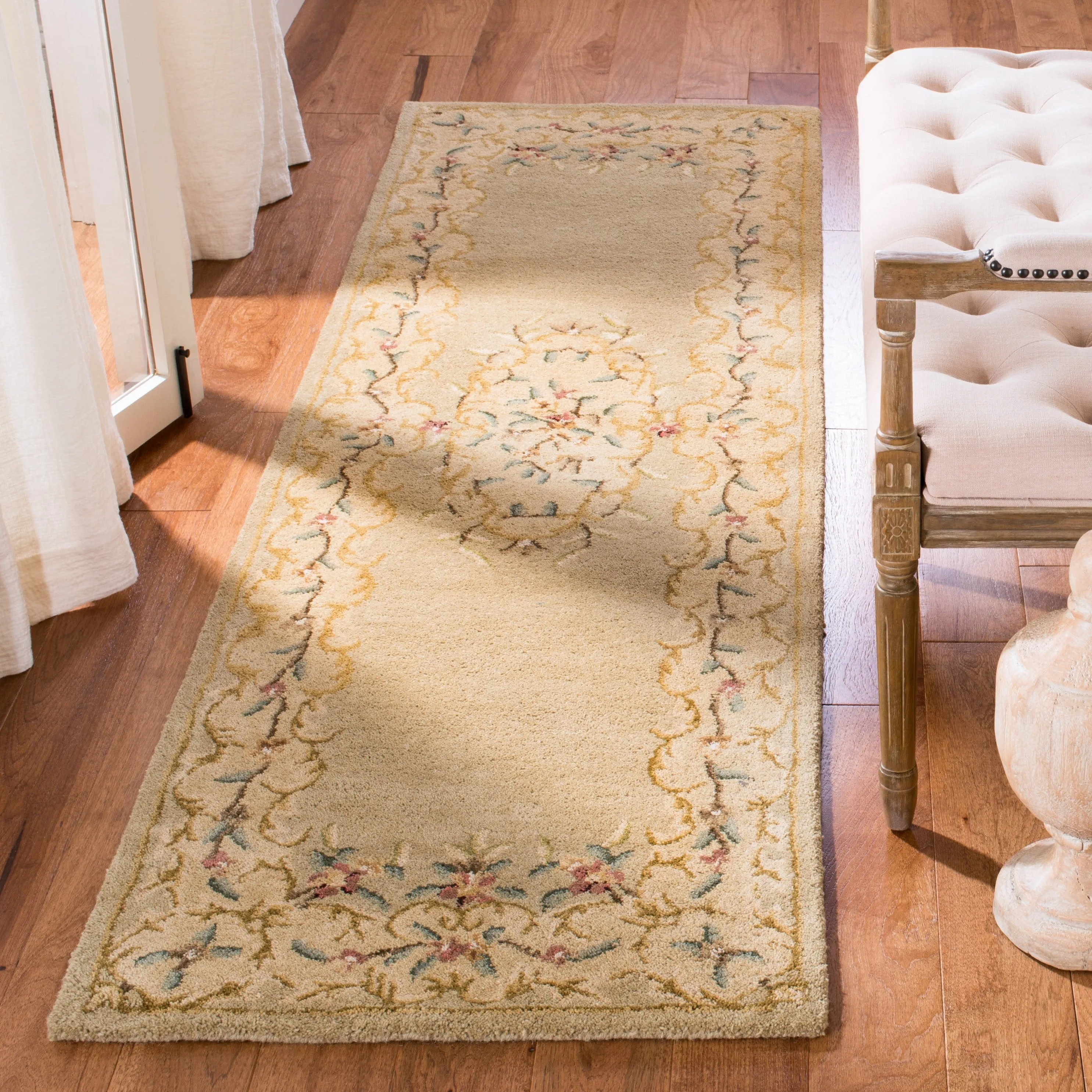 SAFAVIEH Handmade Bergama Folkea Oriental Hand-spun Wool Rug