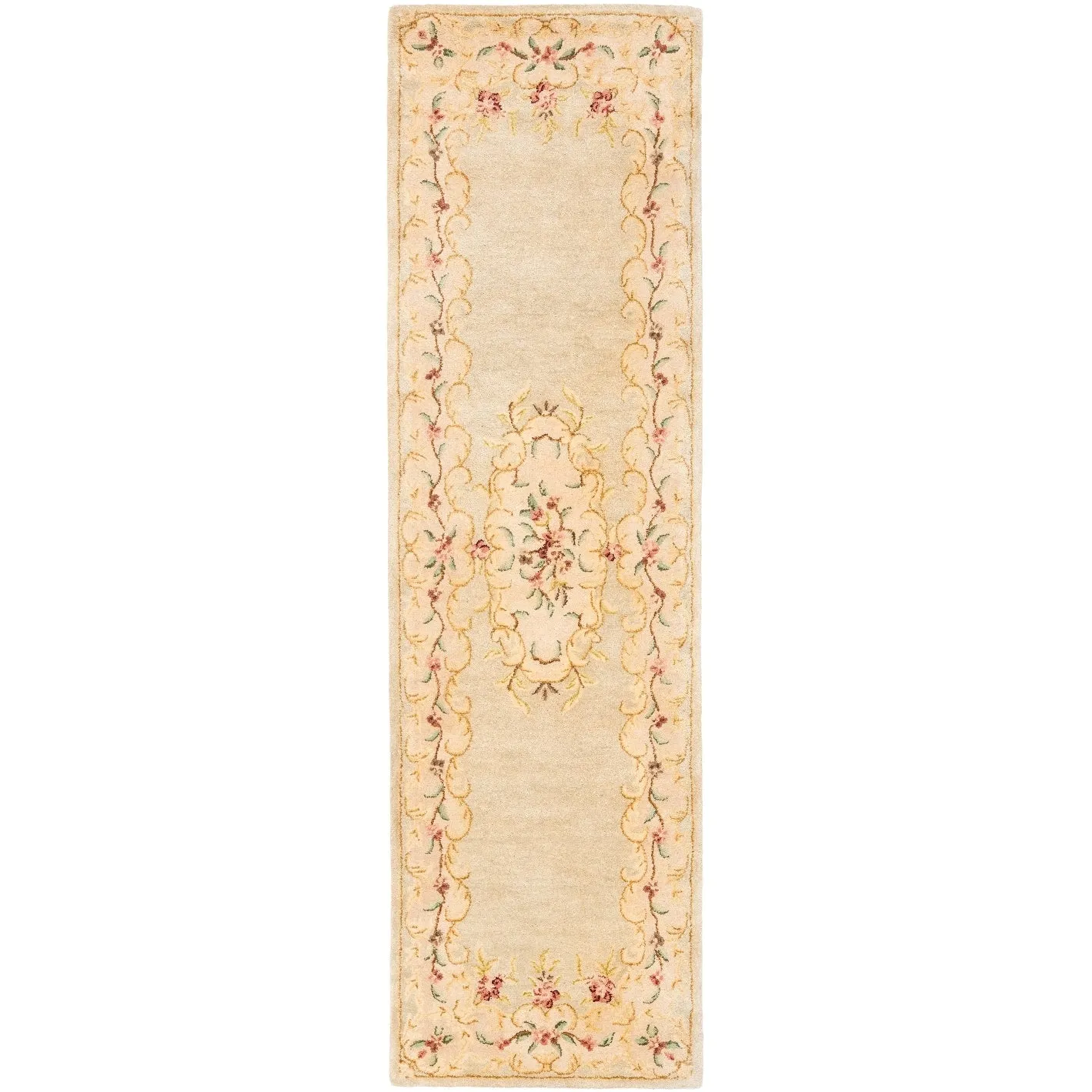 SAFAVIEH Handmade Bergama Folkea Oriental Hand-spun Wool Rug