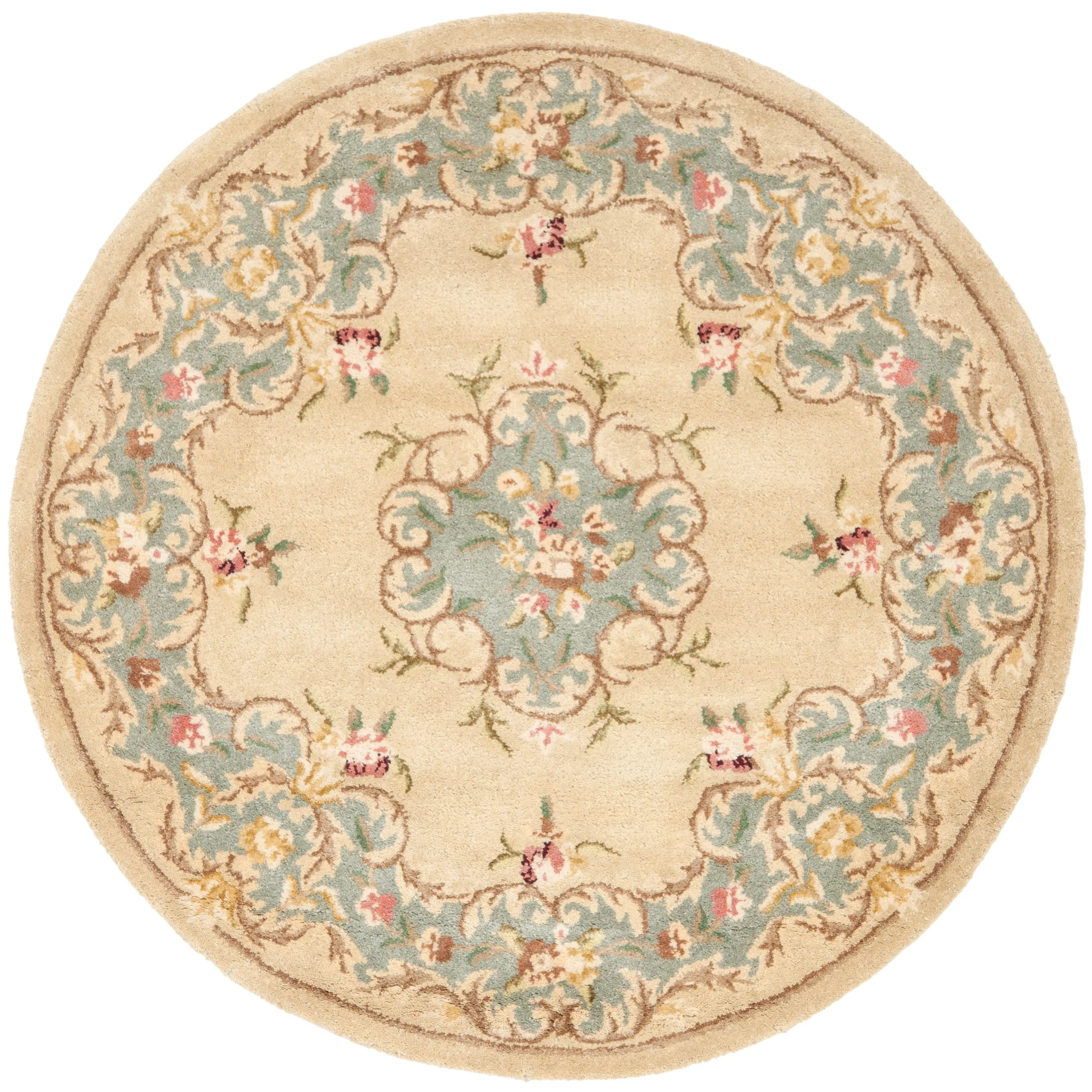 SAFAVIEH Handmade Bergama Folkea Oriental Hand-spun Wool Rug