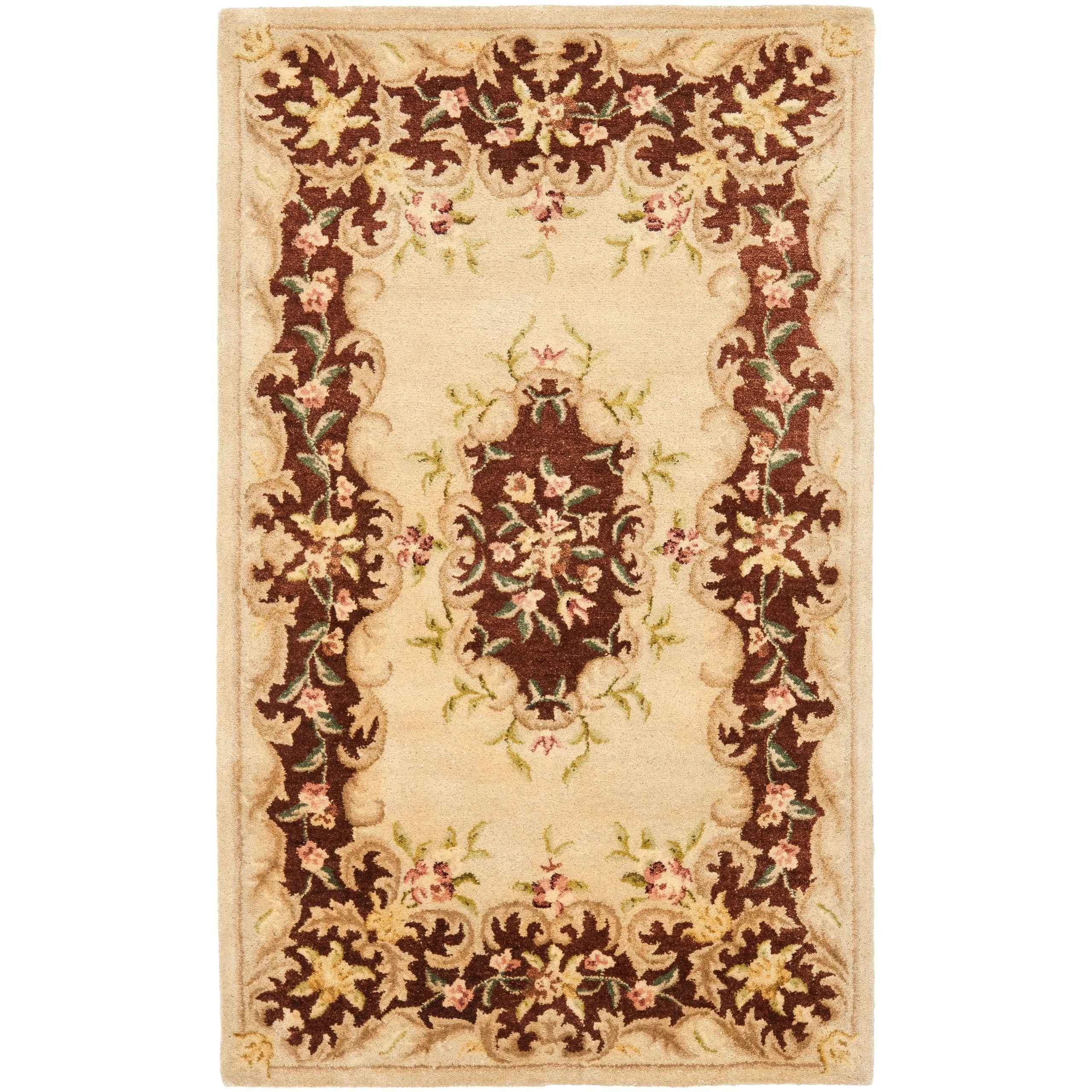 SAFAVIEH Handmade Bergama Folkea Oriental Hand-spun Wool Rug