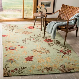 SAFAVIEH. Handmade Blossom Armina Modern Floral Wool Rug