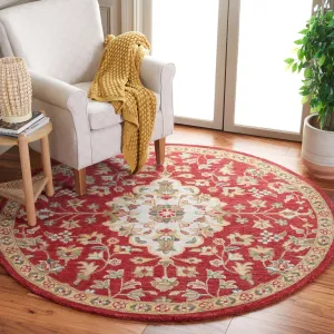 SAFAVIEH Handmade Blossom Arnlaug French Country Wool Rug