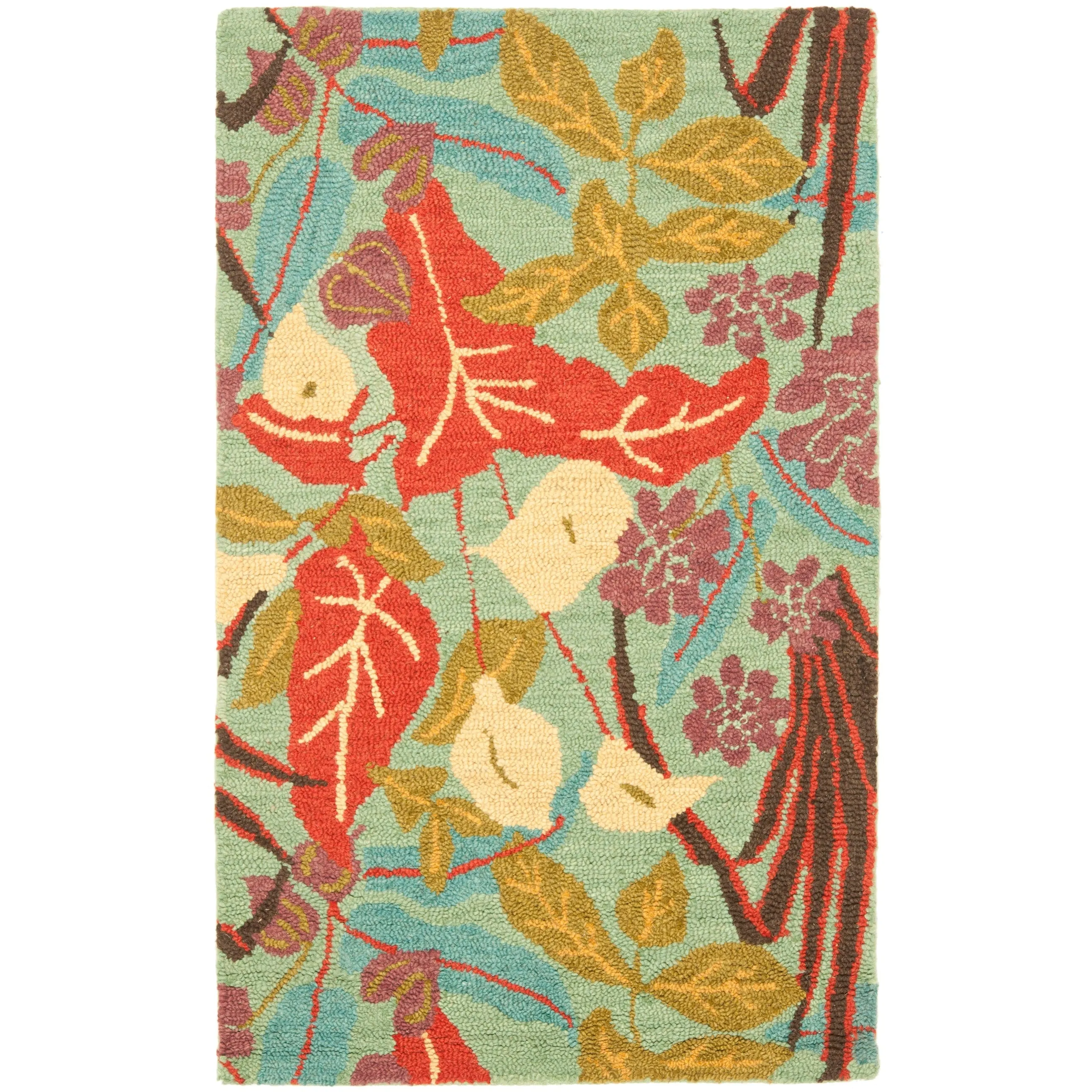 SAFAVIEH Handmade Blossom Celene Traditional Wool Rug