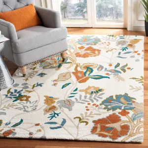 SAFAVIEH Handmade Blossom Philomina Modern Floral Wool Rug