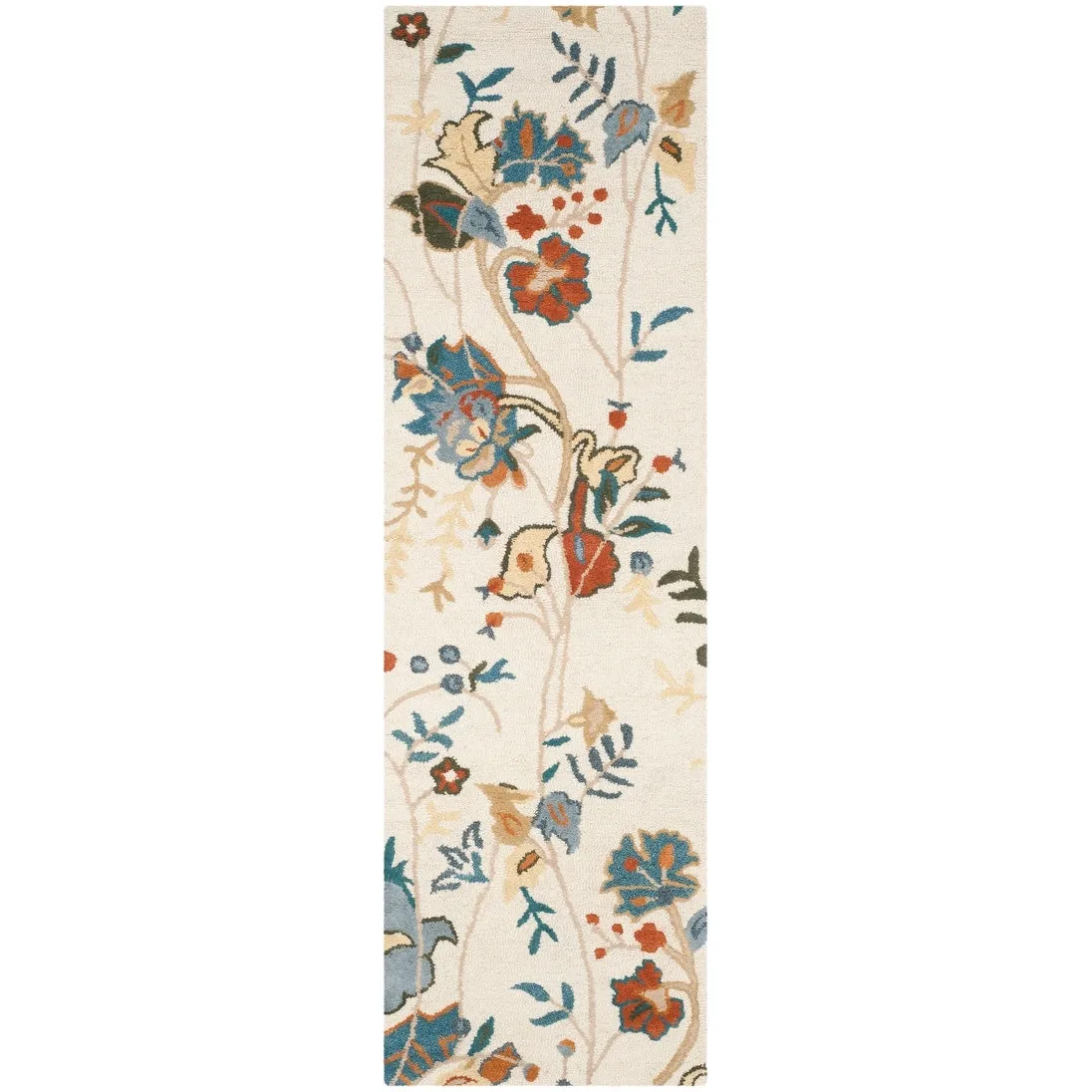 SAFAVIEH Handmade Blossom Philomina Modern Floral Wool Rug