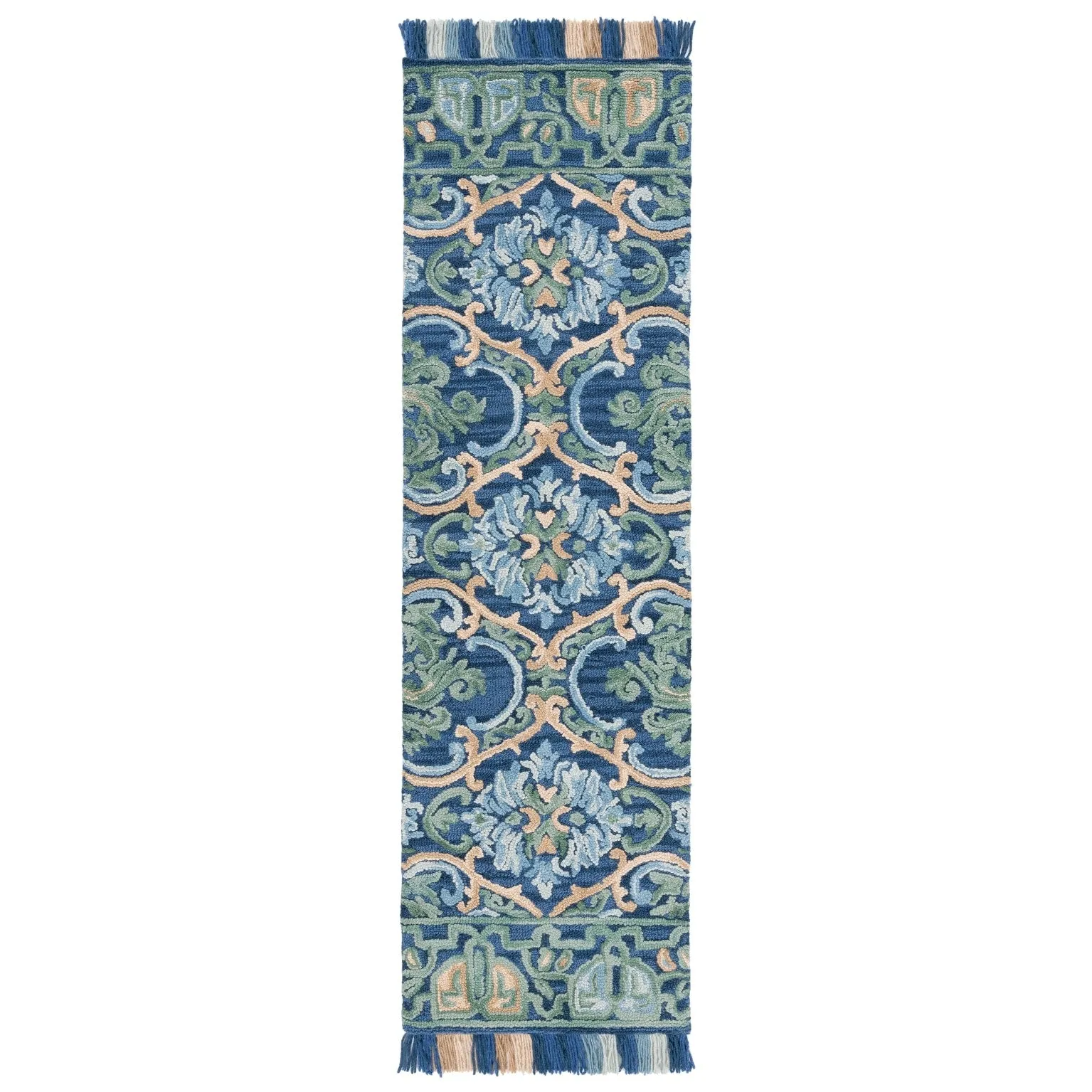 SAFAVIEH Handmade Blossom Porzia Floral Wool Rug