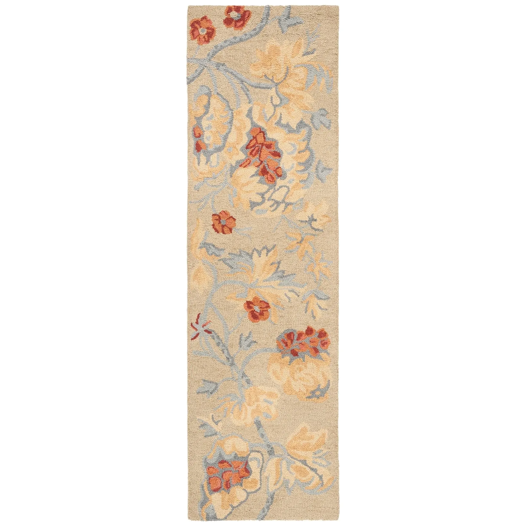 SAFAVIEH Handmade Blossom Smadar Modern Floral Wool Rug