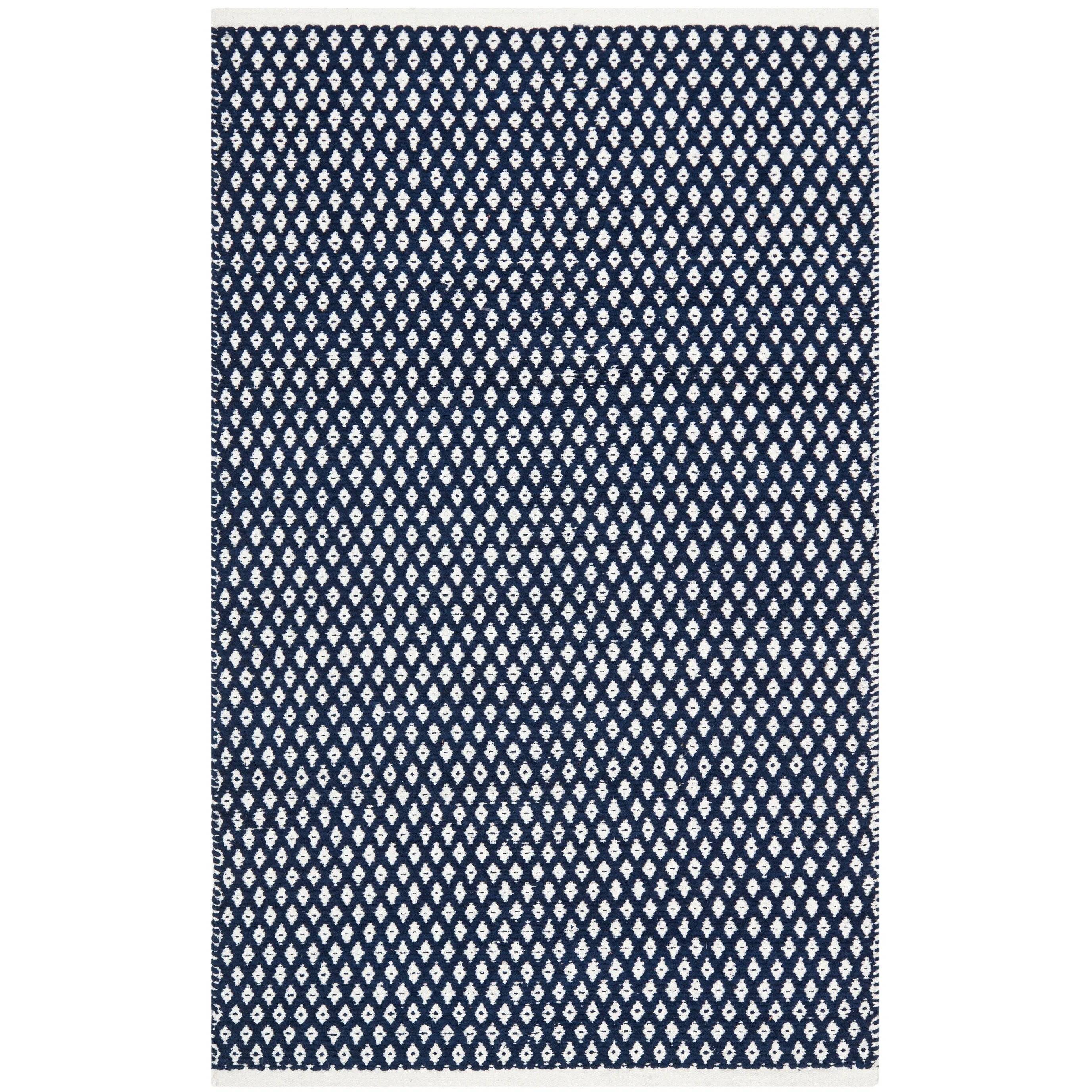 SAFAVIEH Handmade Boston Shirine Coastal Cotton Flatweave Rug
