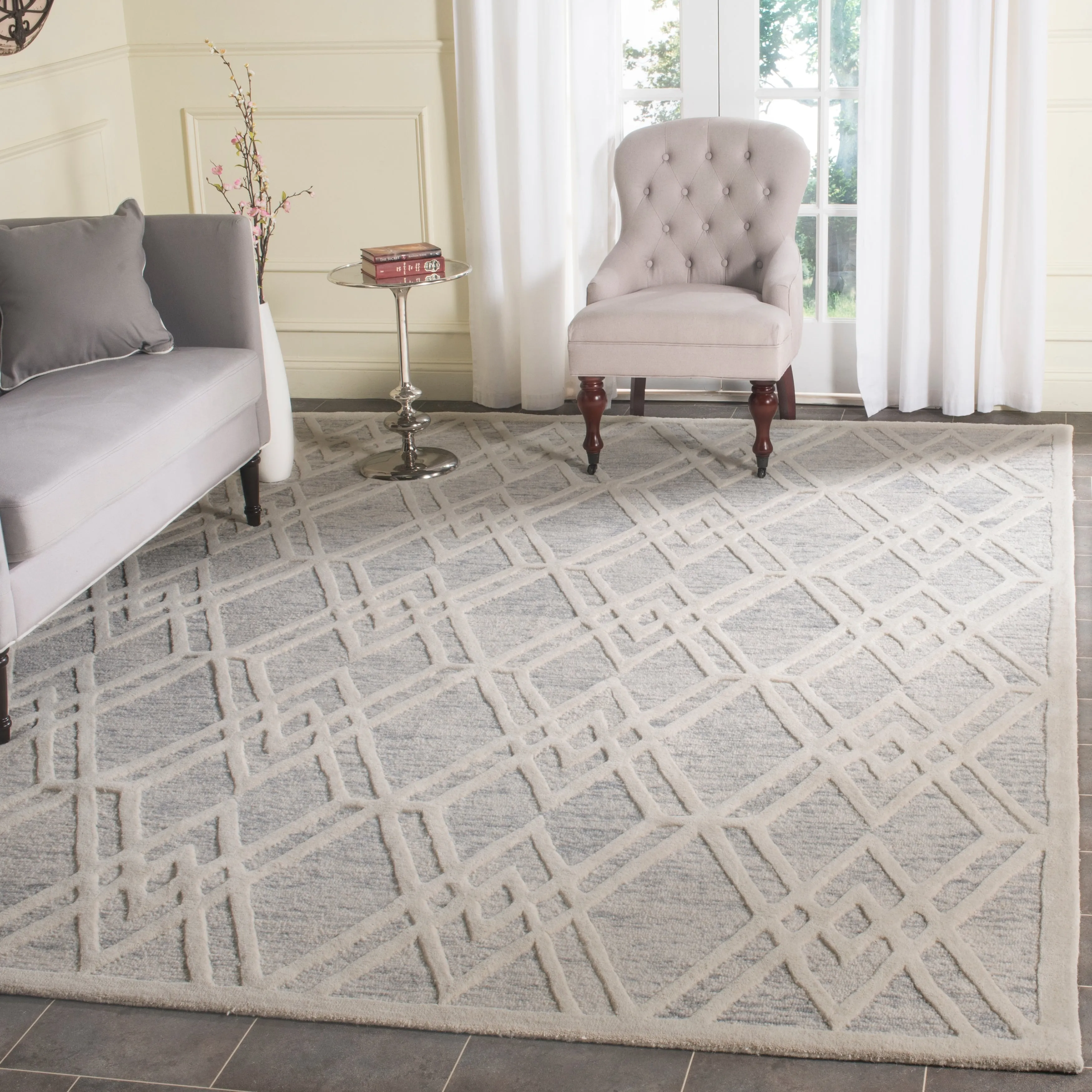 SAFAVIEH Handmade Cambridge Chieko Modern Wool Rug