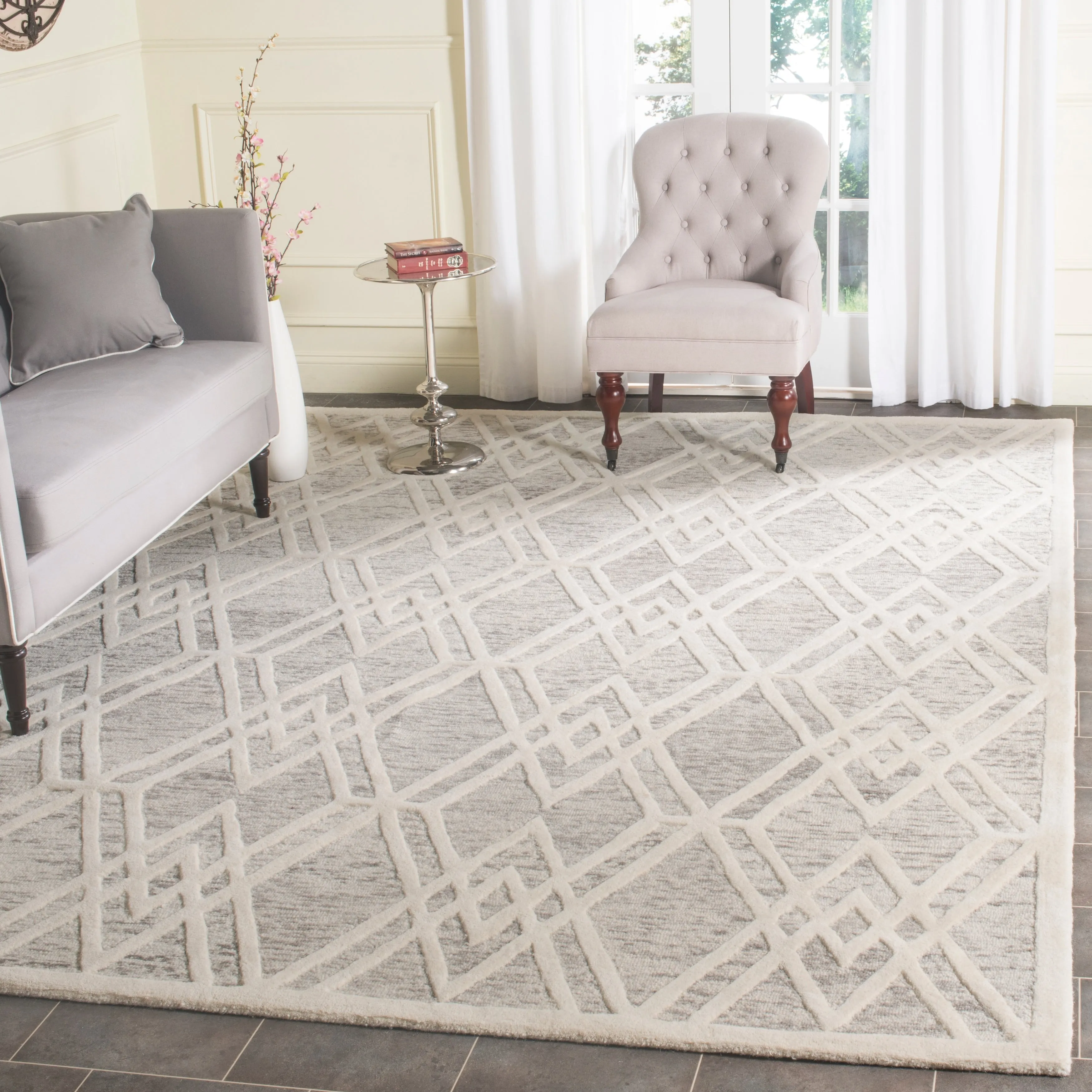 SAFAVIEH Handmade Cambridge Chieko Modern Wool Rug