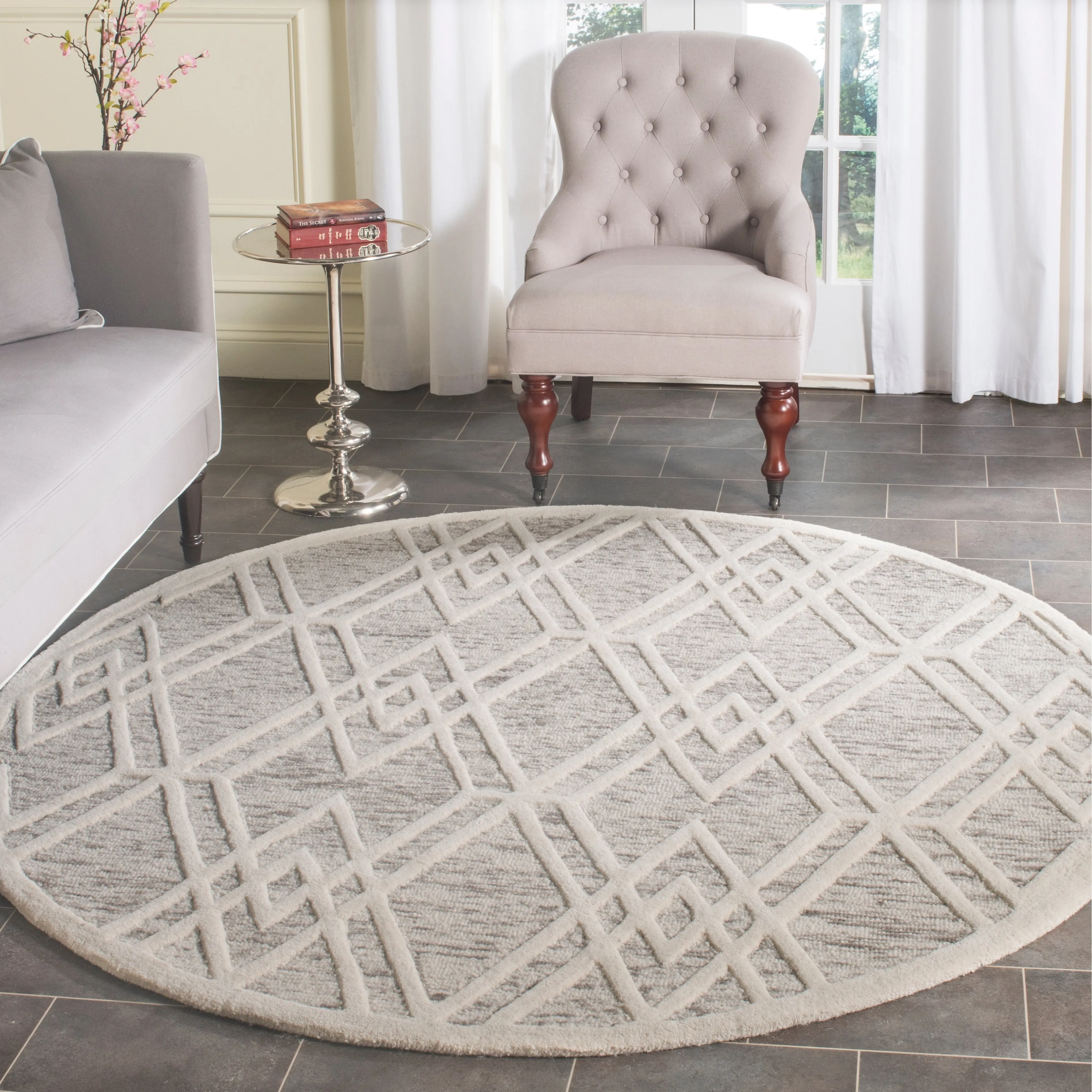 SAFAVIEH Handmade Cambridge Chieko Modern Wool Rug