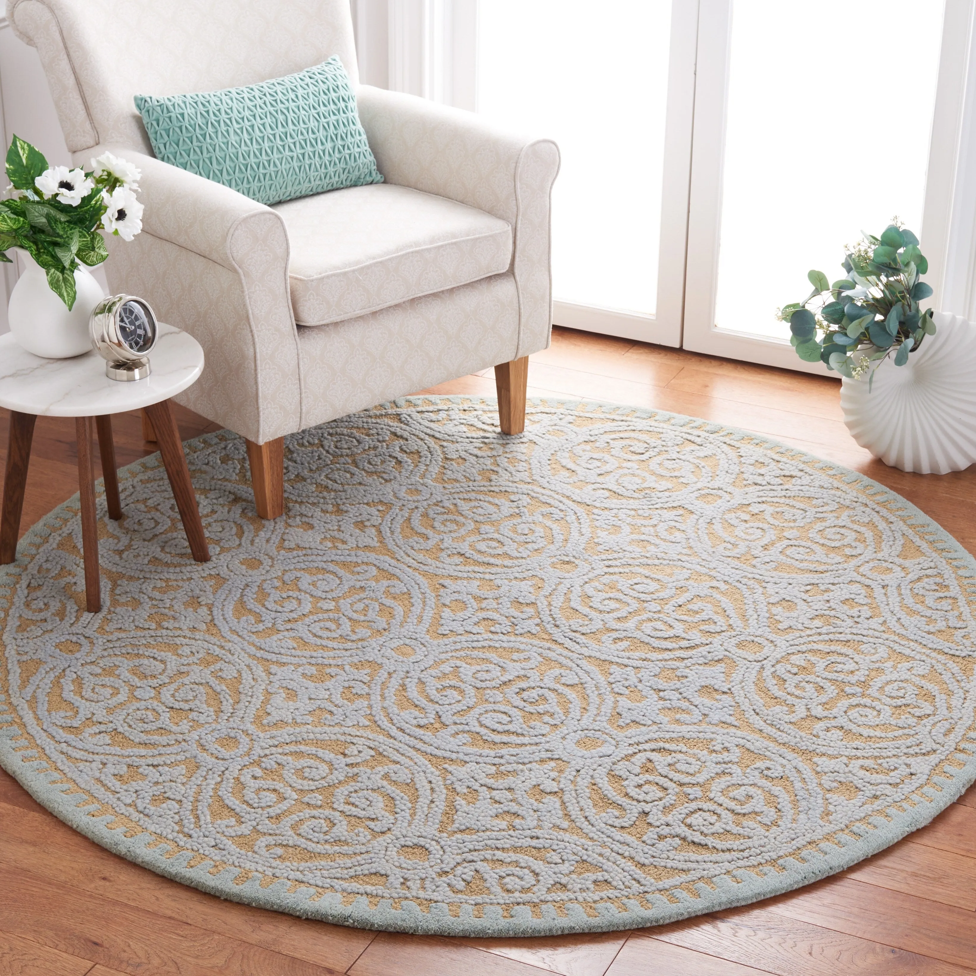 SAFAVIEH Handmade Cambridge Laureta Modern Moroccan Wool Rug
