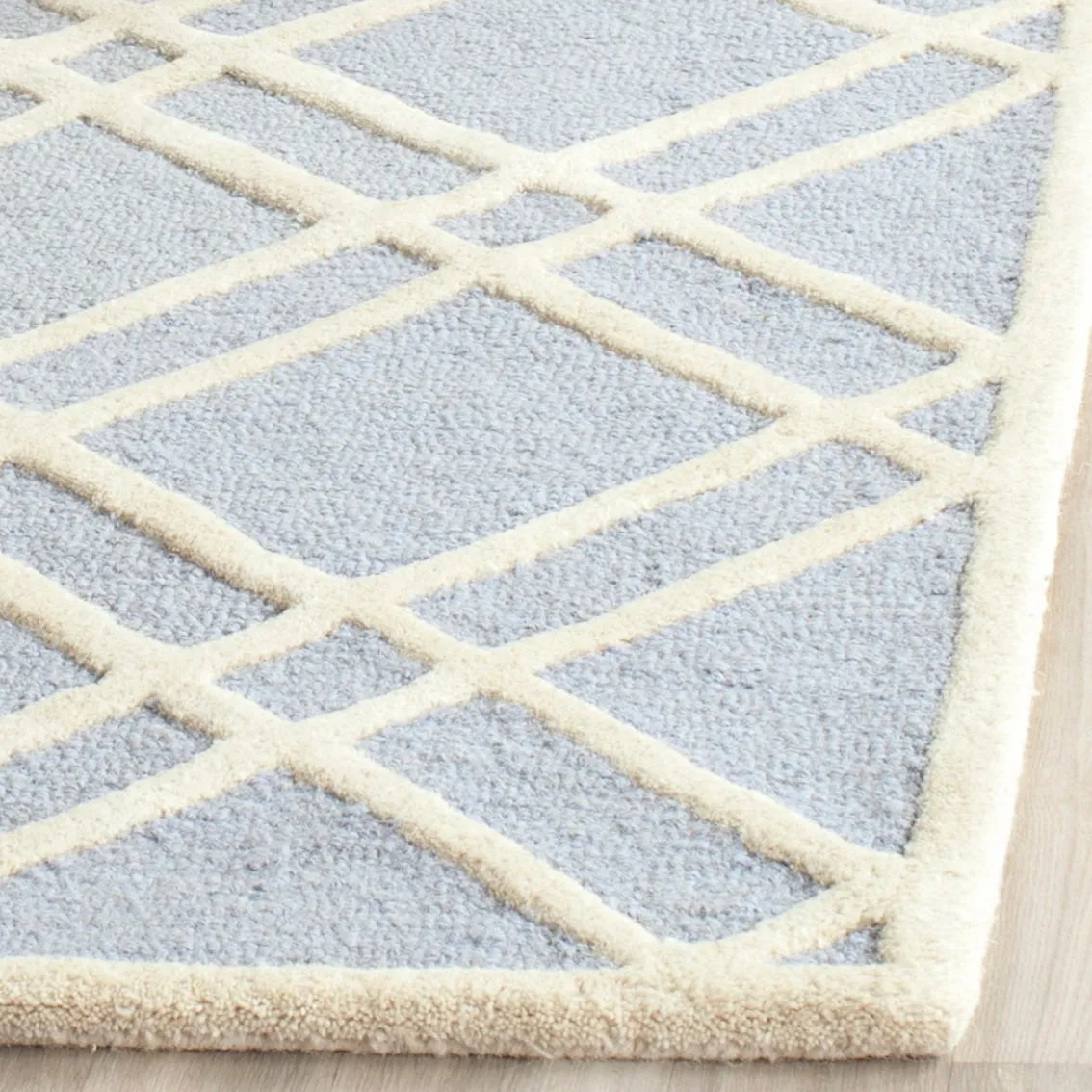 SAFAVIEH Handmade Cambridge Polona Modern Moroccan Wool Rug