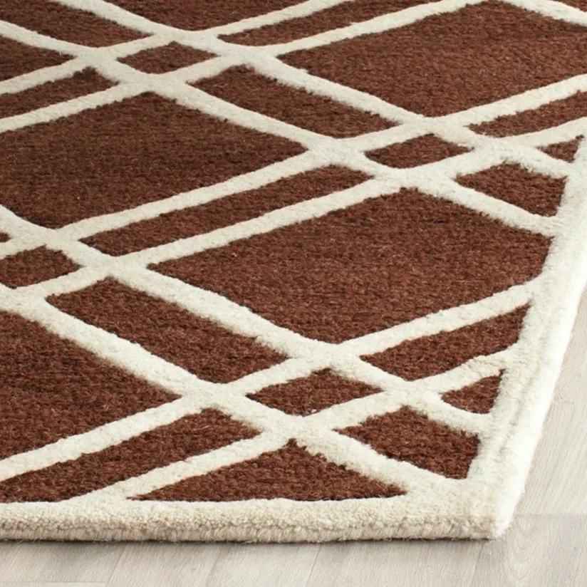 SAFAVIEH Handmade Cambridge Polona Modern Moroccan Wool Rug