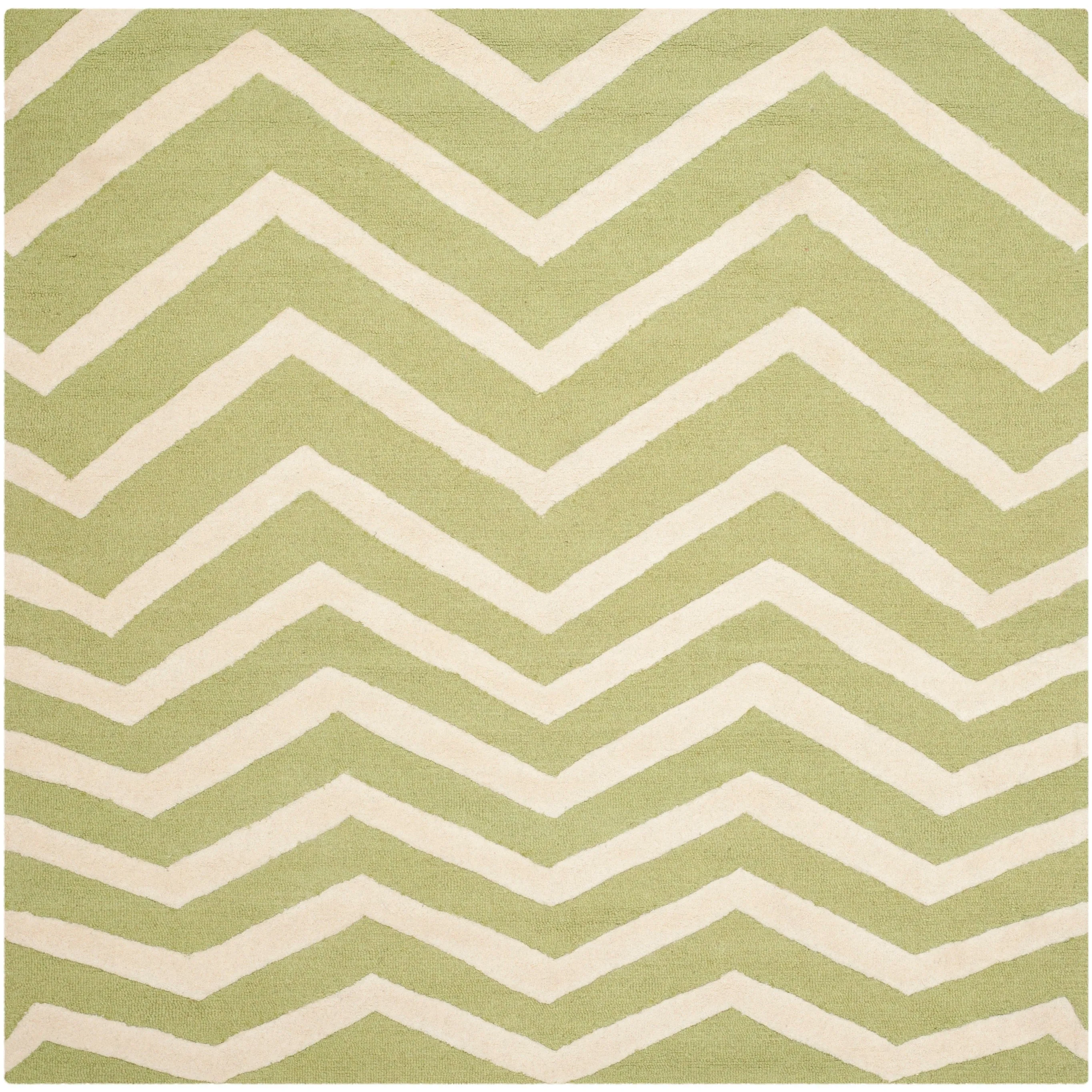 SAFAVIEH Handmade Cambridge Terttu Chevron Wool Rug