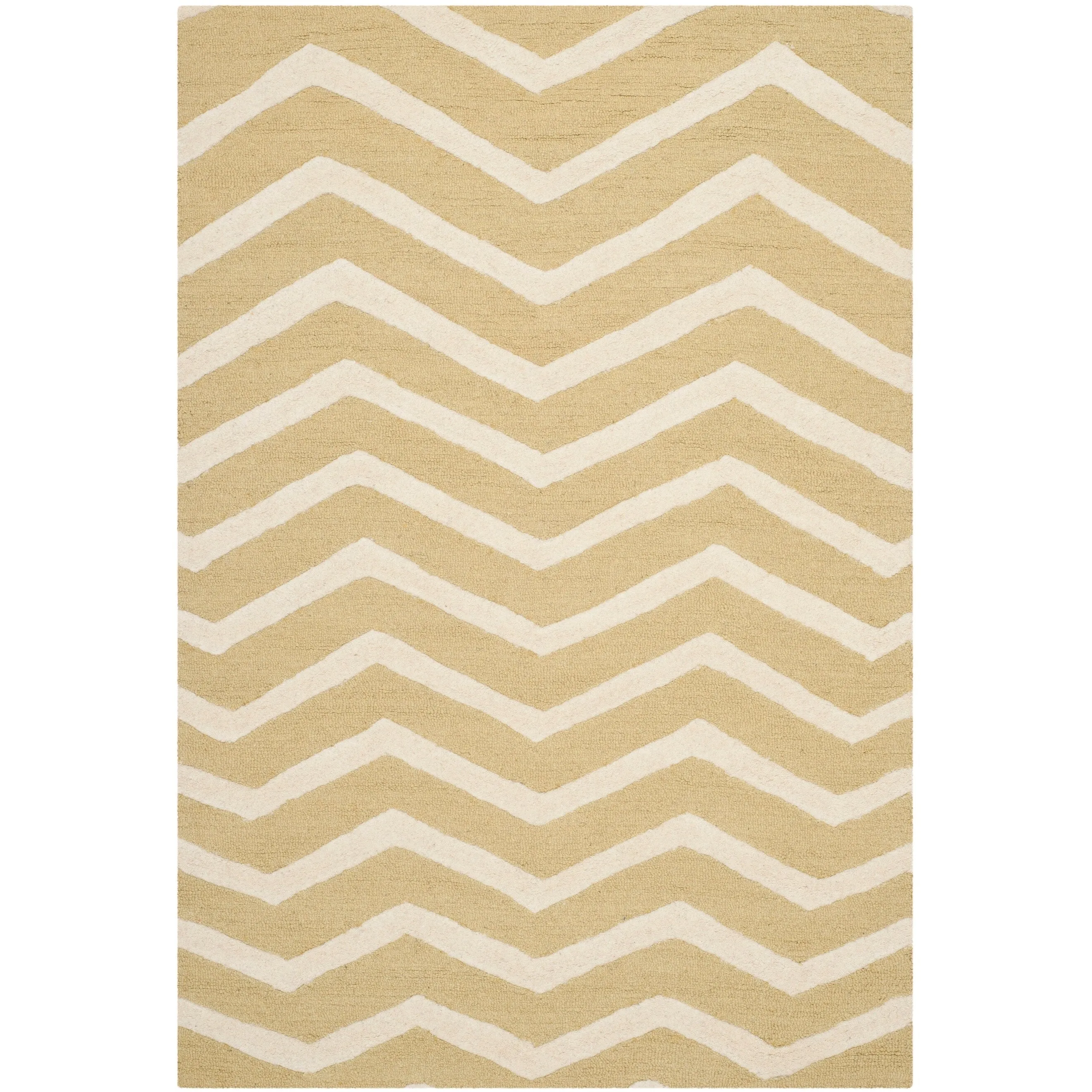 SAFAVIEH Handmade Cambridge Terttu Chevron Wool Rug