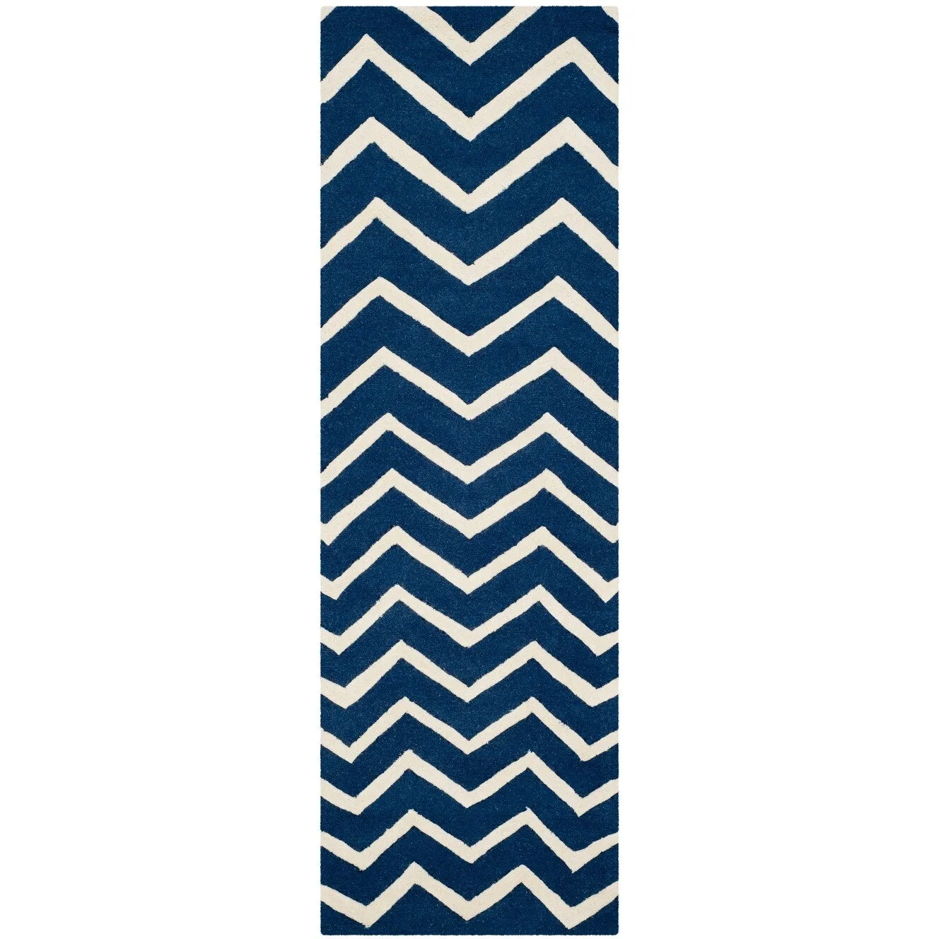 SAFAVIEH Handmade Cambridge Terttu Chevron Wool Rug