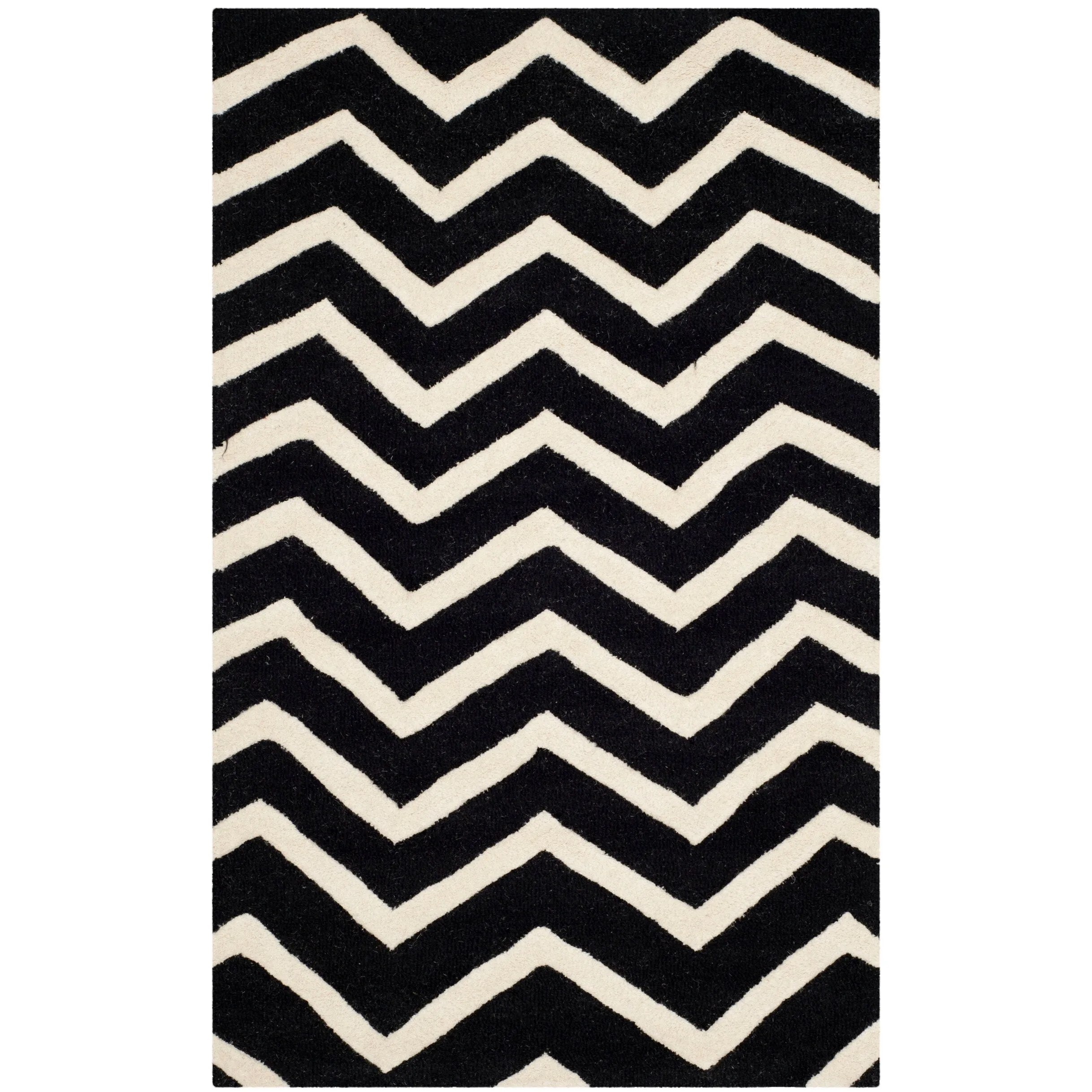 SAFAVIEH Handmade Cambridge Terttu Chevron Wool Rug