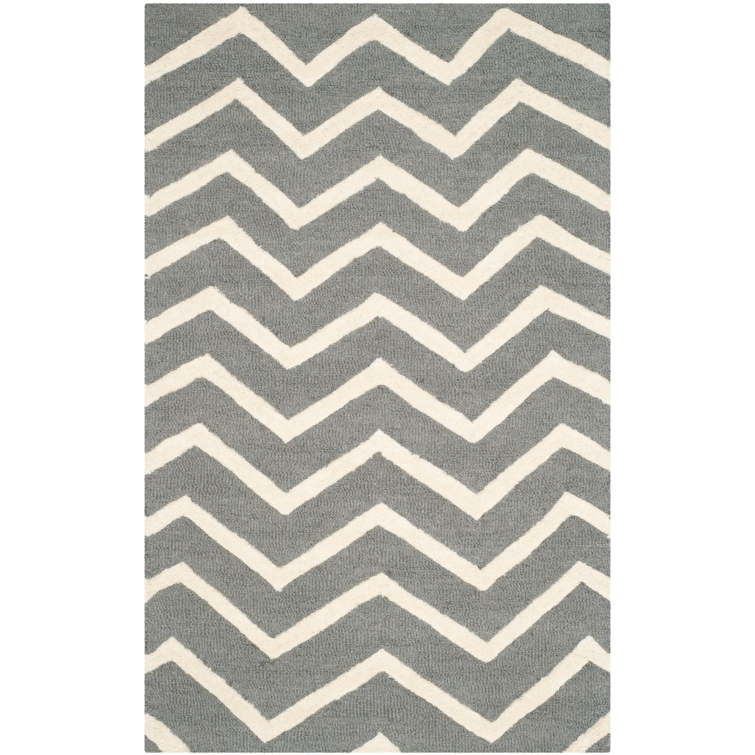SAFAVIEH Handmade Cambridge Terttu Chevron Wool Rug